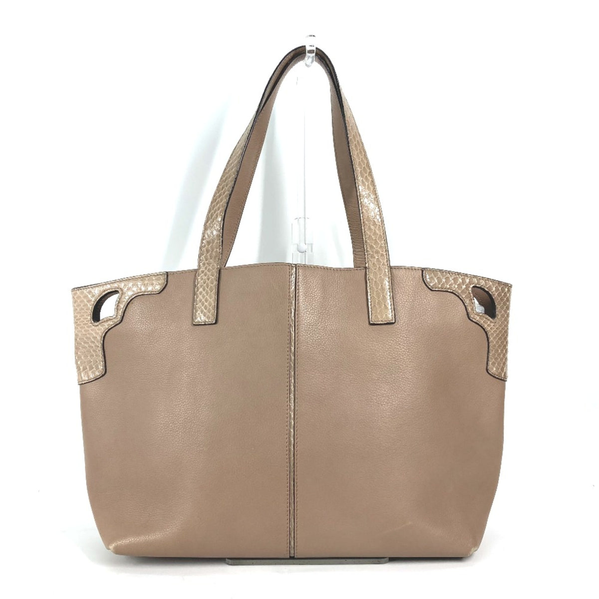 Cartier Beige Leather Shoulder Bag (Pre-Owned)