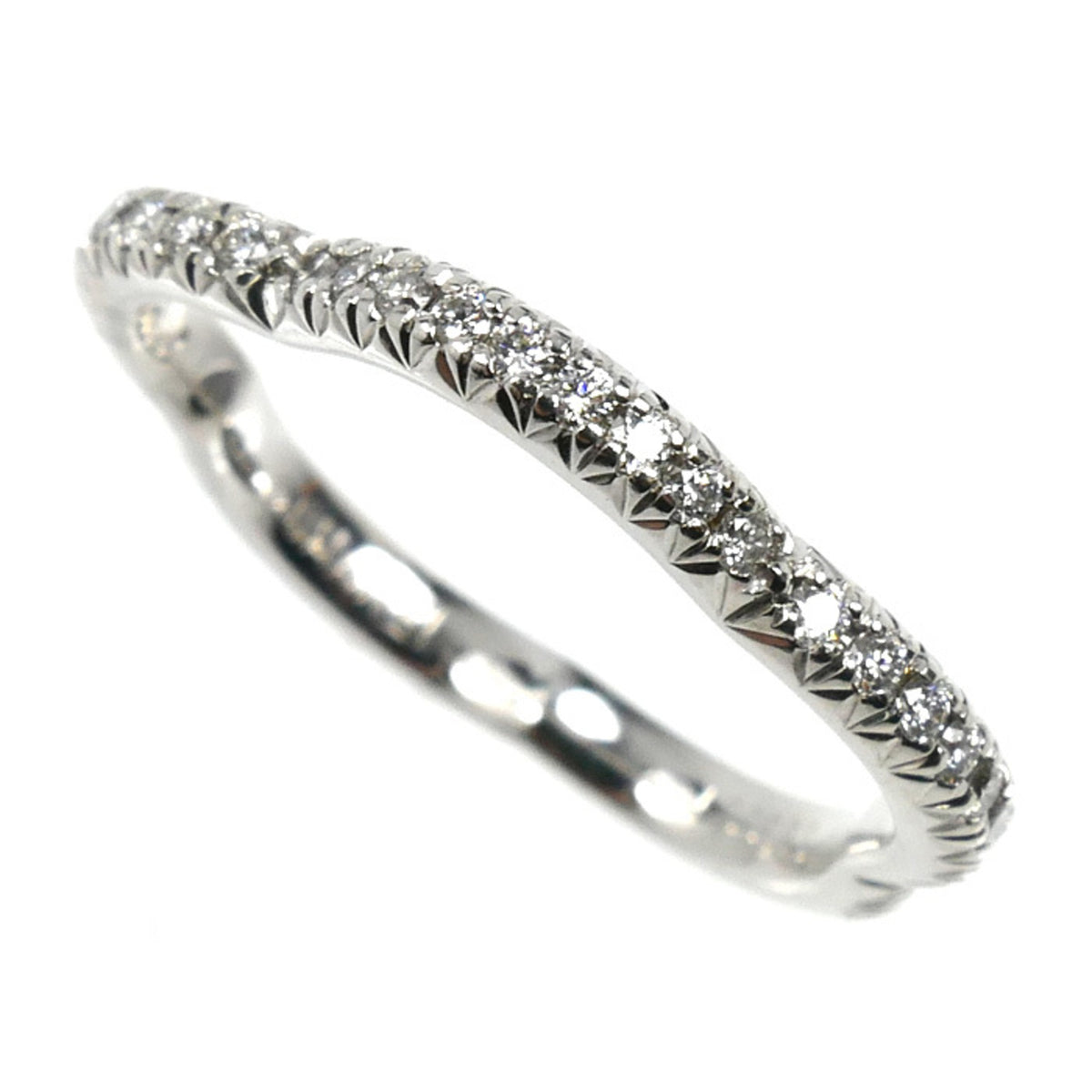 Chanel White Gold (18K) Band Ring (Pre-Owned)