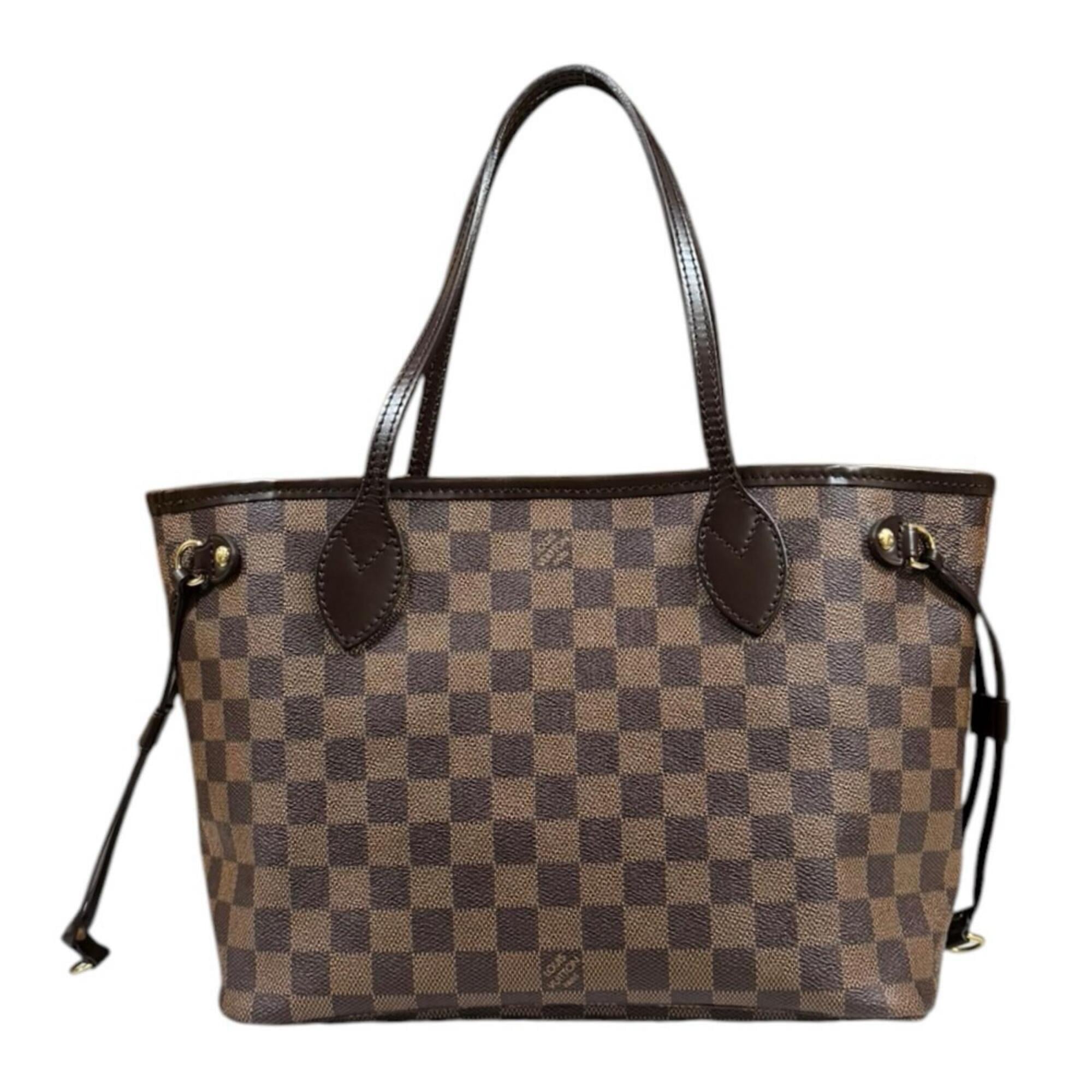 Louis Vuitton Damier Brown Damier Canvas Tote Bag (Pre-Owned)