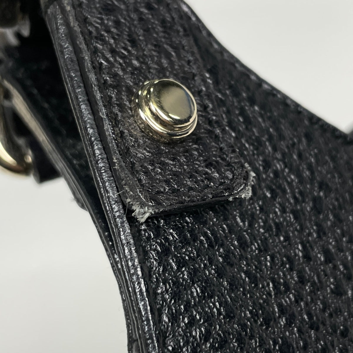 Gucci Black Leather Shoulder Bag (Pre-Owned)