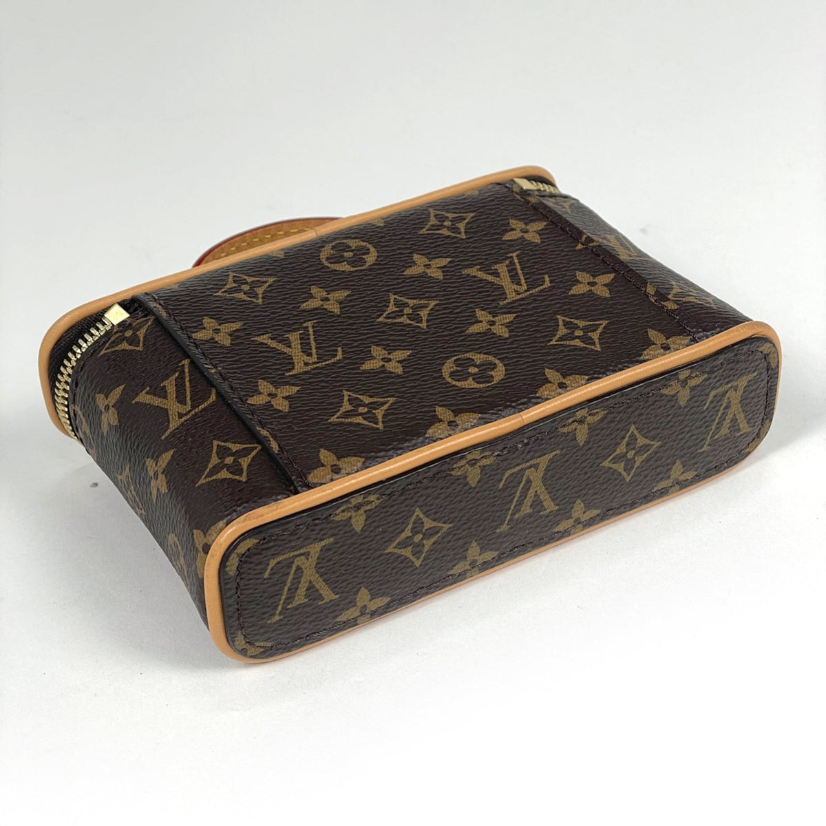 Louis Vuitton Brown Monogram Pouch Vanity Bag (Pre-Owned)