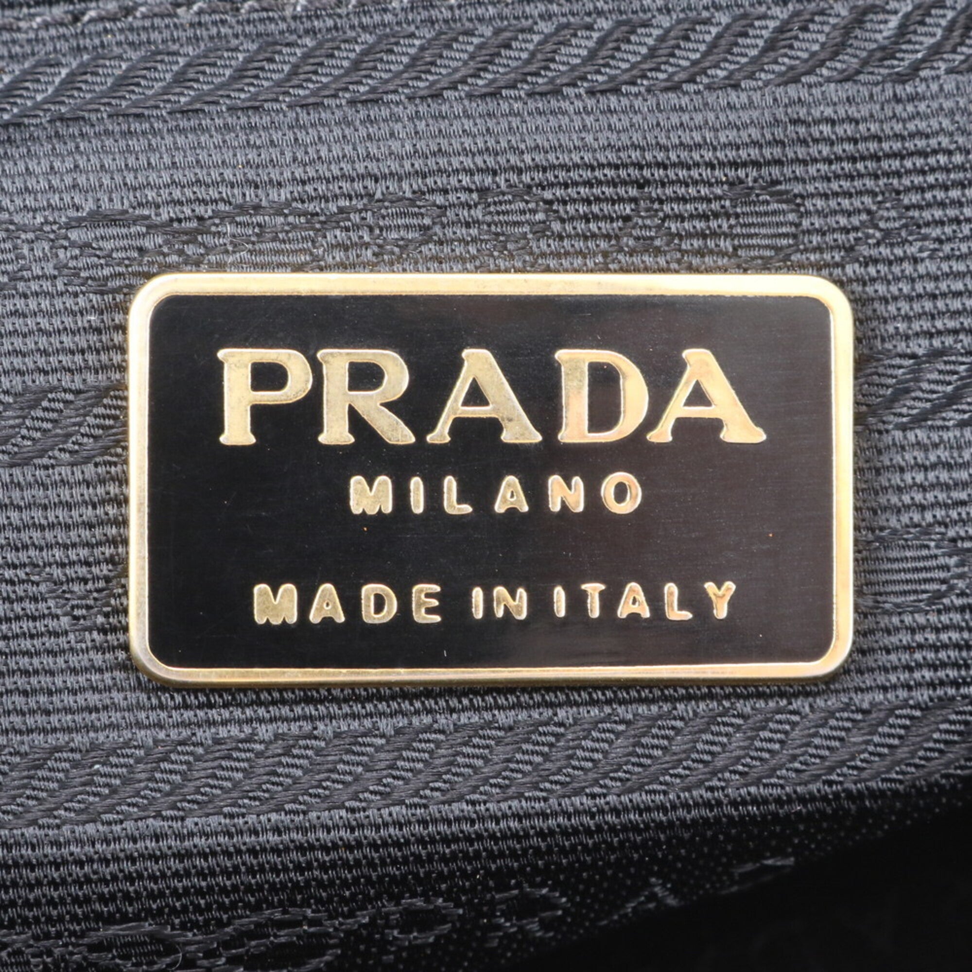 Prada Pink Nylon Handbag Tote Bag (Pre-Owned)
