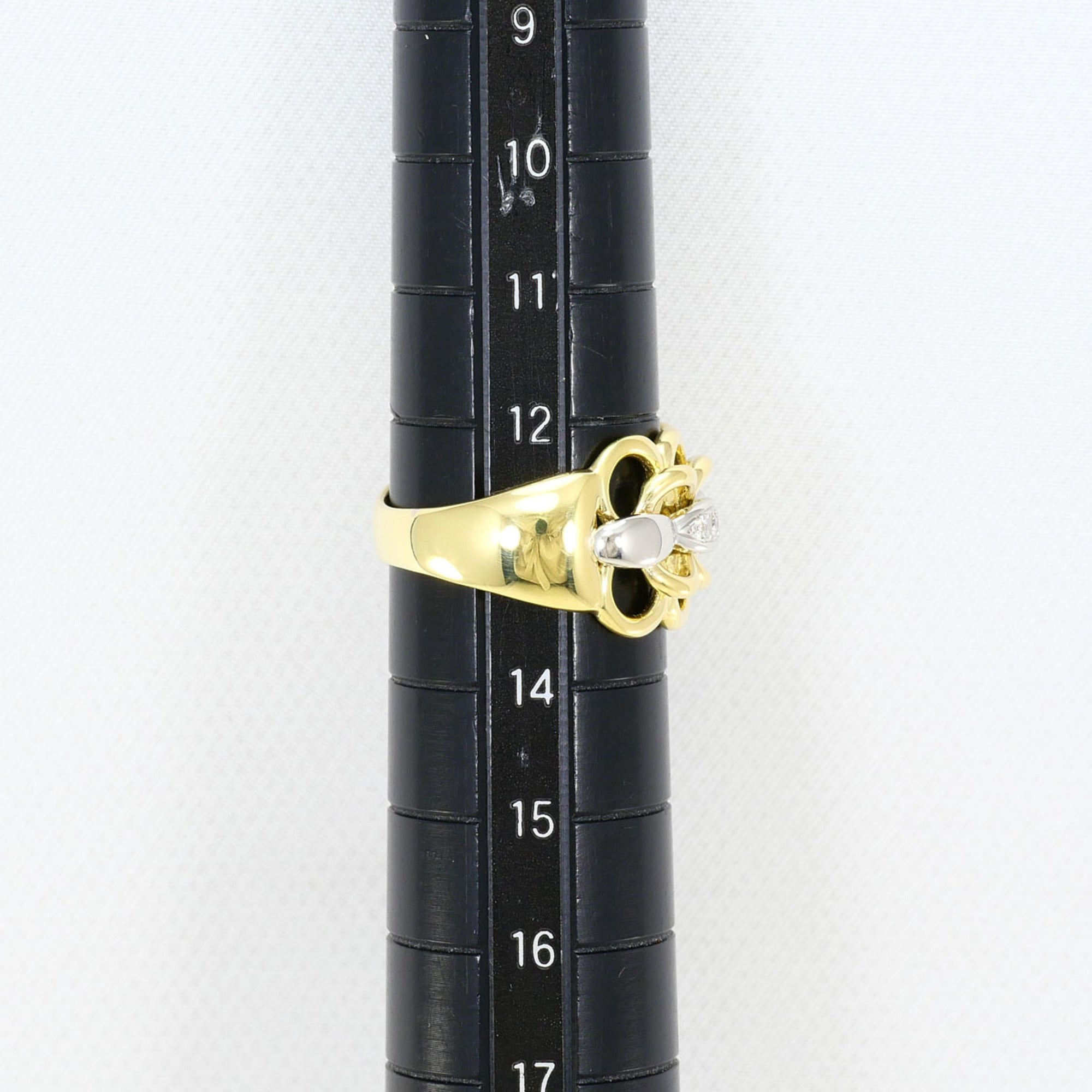 Unbranded Platinum Yellow Gold Yellow Gold (18K) Platinum 900 Band Ring (Pre-Owned)