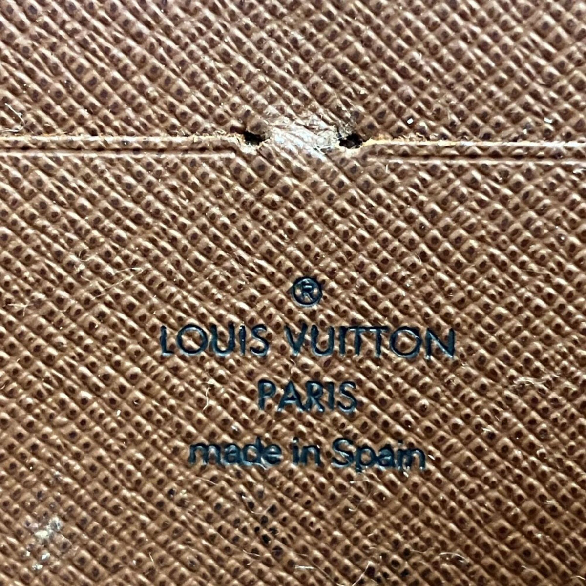 Louis Vuitton Brown Monogram Long Wallet (Bi-Fold) (Pre-Owned)
