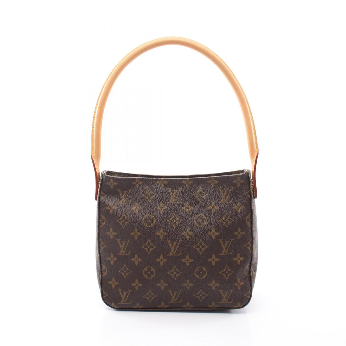 Louis Vuitton Brown Pvc Leather Handbag Shoulder Bag (Pre-Owned)