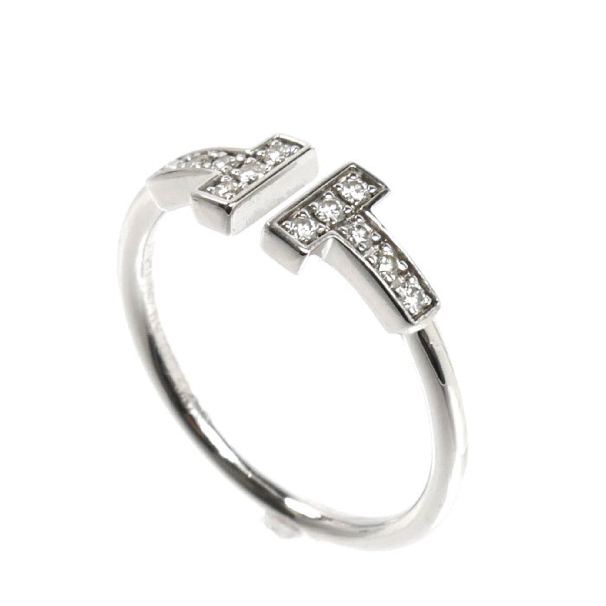 Tiffany White Gold (18K) Band Ring (Pre-Owned)