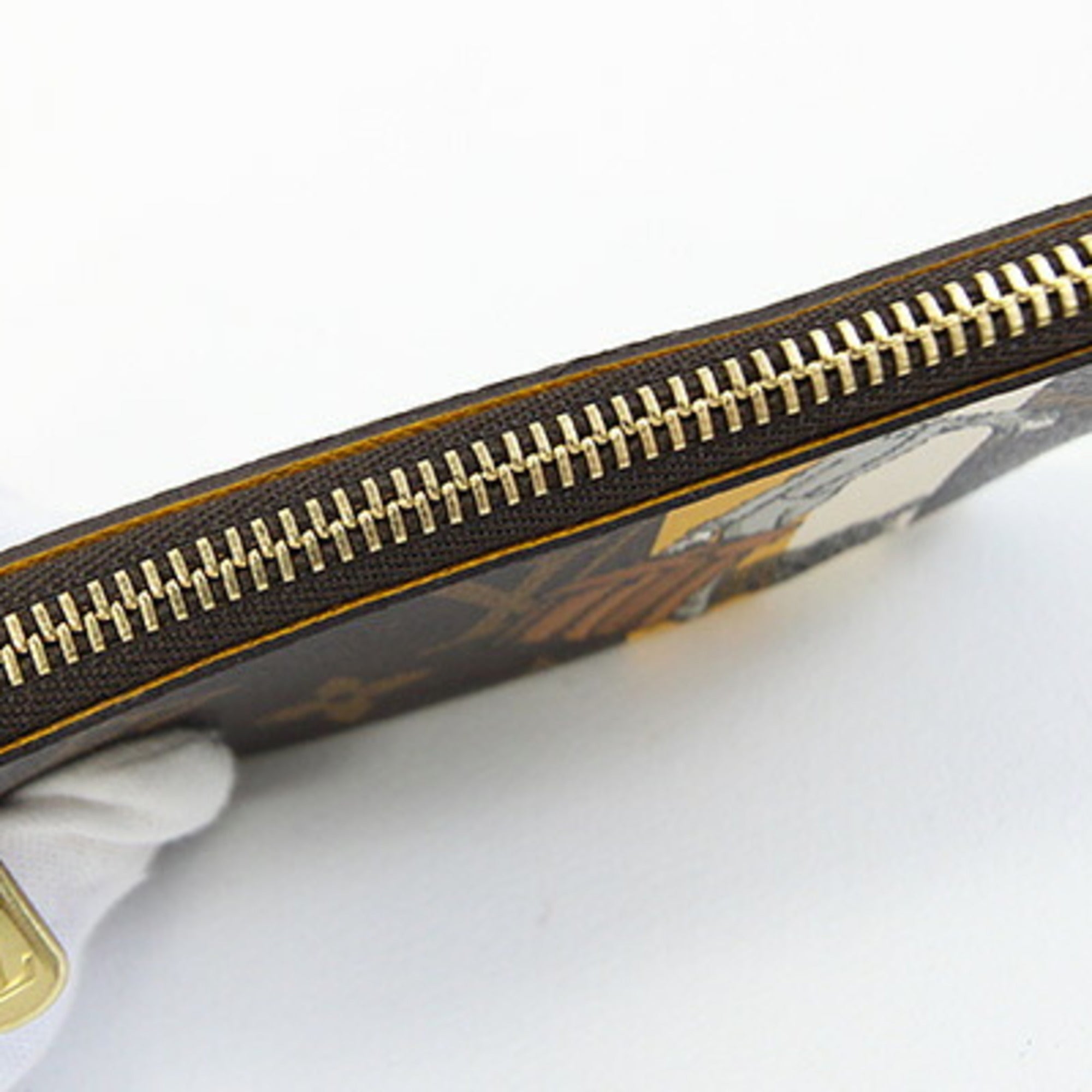 Louis Vuitton Jaune Monogram Monogram Groom Coin Purse/Coin Case (Pre-Owned)