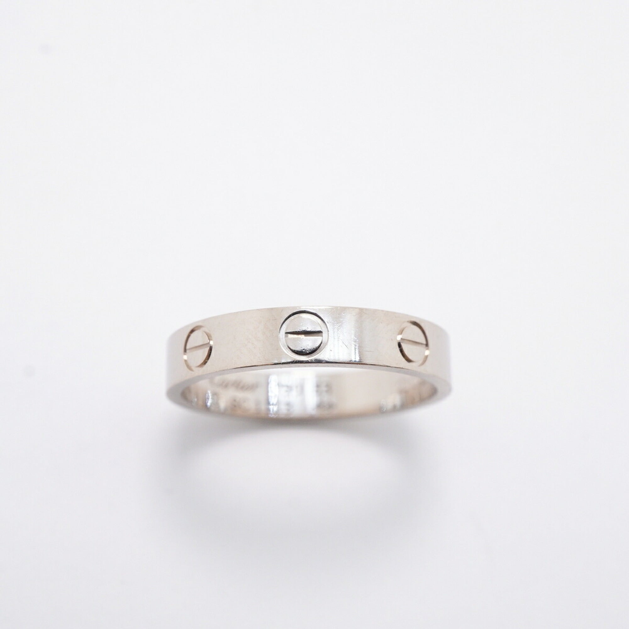 Cartier White Gold (18K) Band Ring (Pre-Owned)