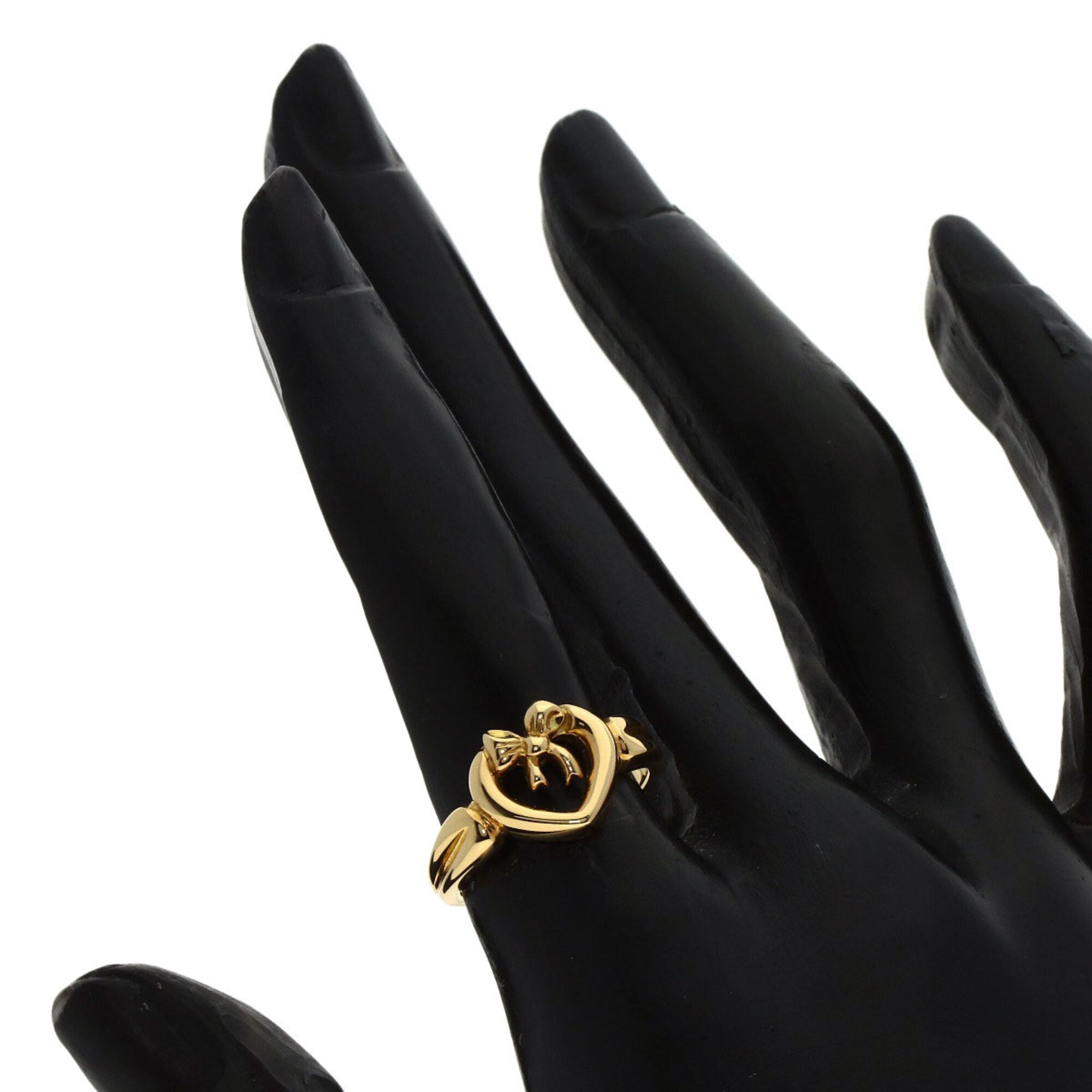 Tiffany Heart Yellow Gold (18K) Band Ring (Pre-Owned)