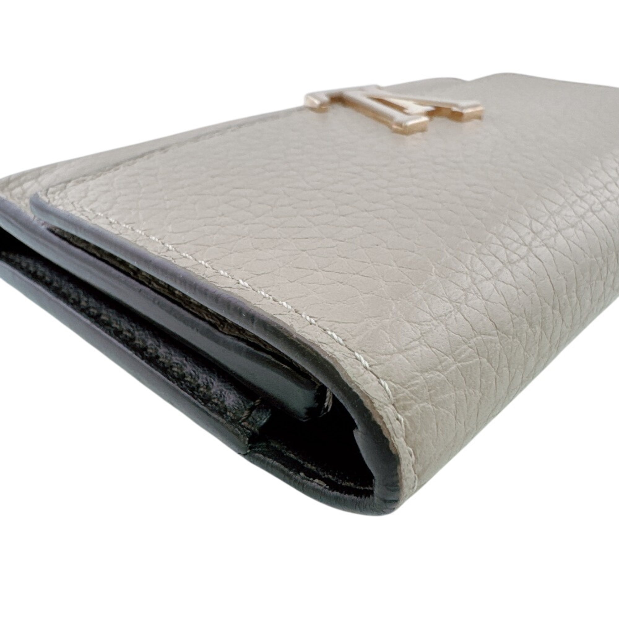 Louis Vuitton Beige Wallet (Tri-Fold) (Pre-Owned)