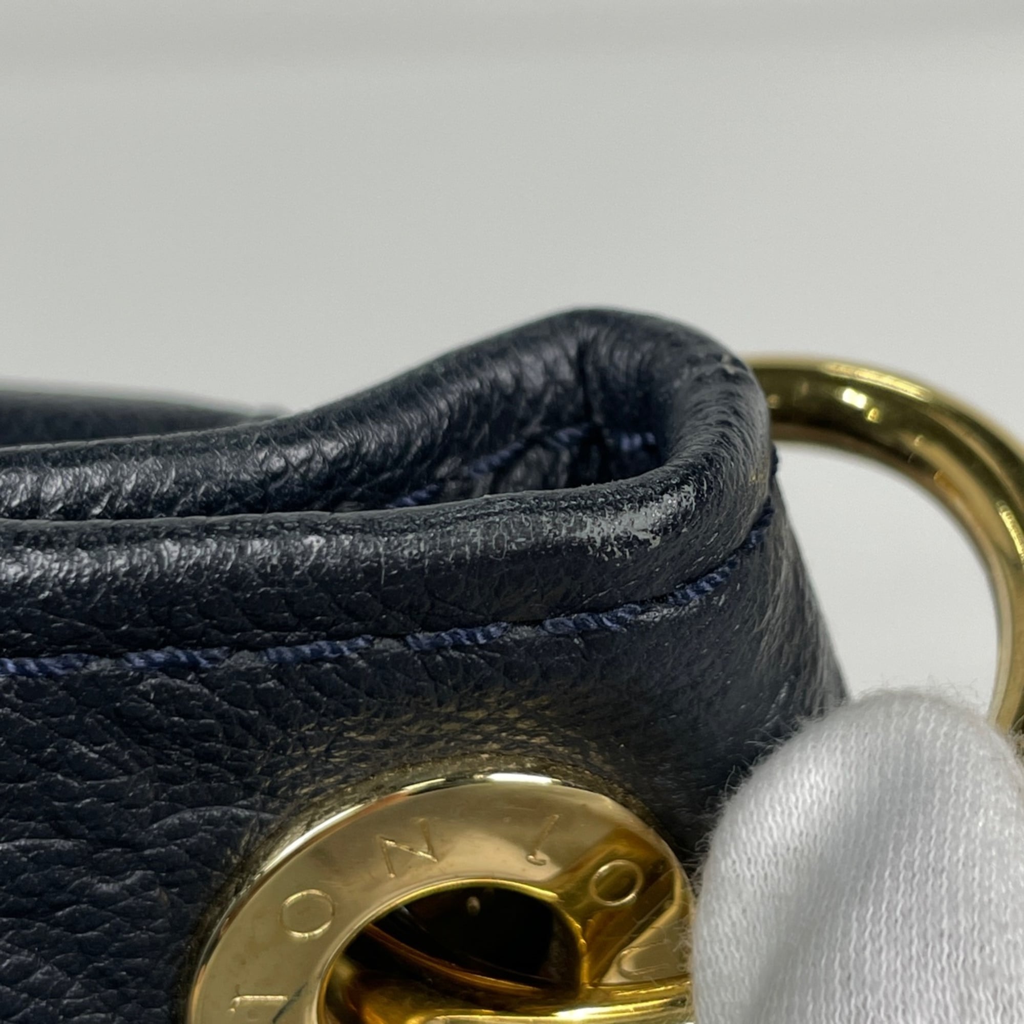 Louis Vuitton Black Noir Monogram Empreinte Shoulder Bag (Pre-Owned)