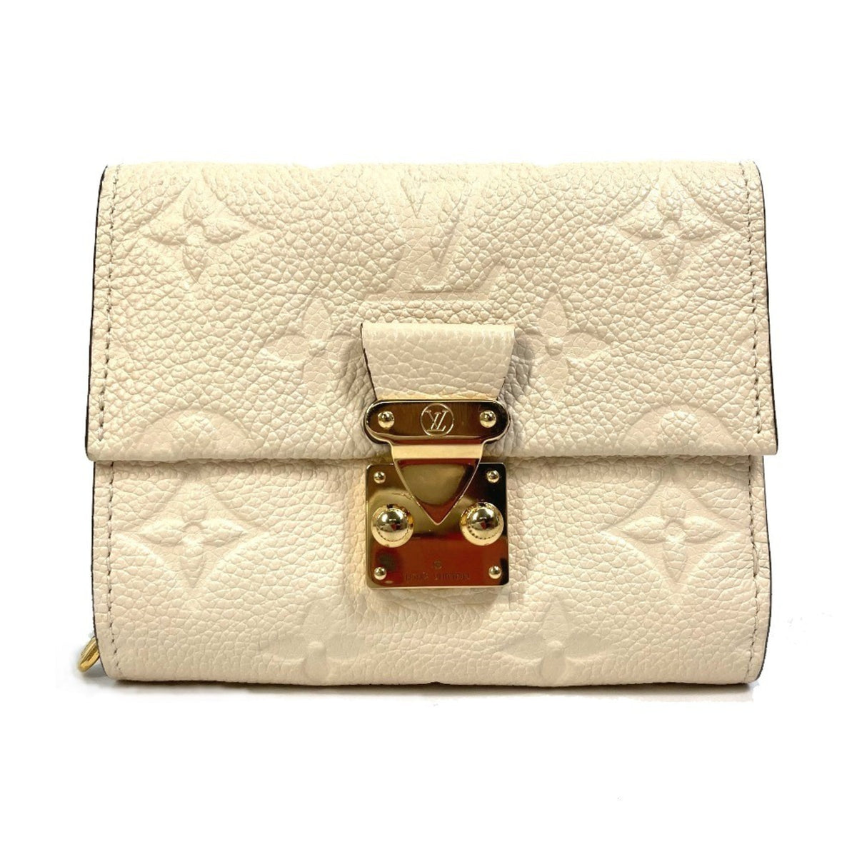Louis Vuitton Monogram Empreinte Monogram Empreinte Wallet (Tri-Fold) (Pre-Owned)