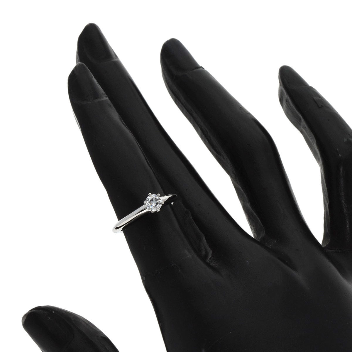 Tiffany Platinum 950 Band Ring (Pre-Owned)