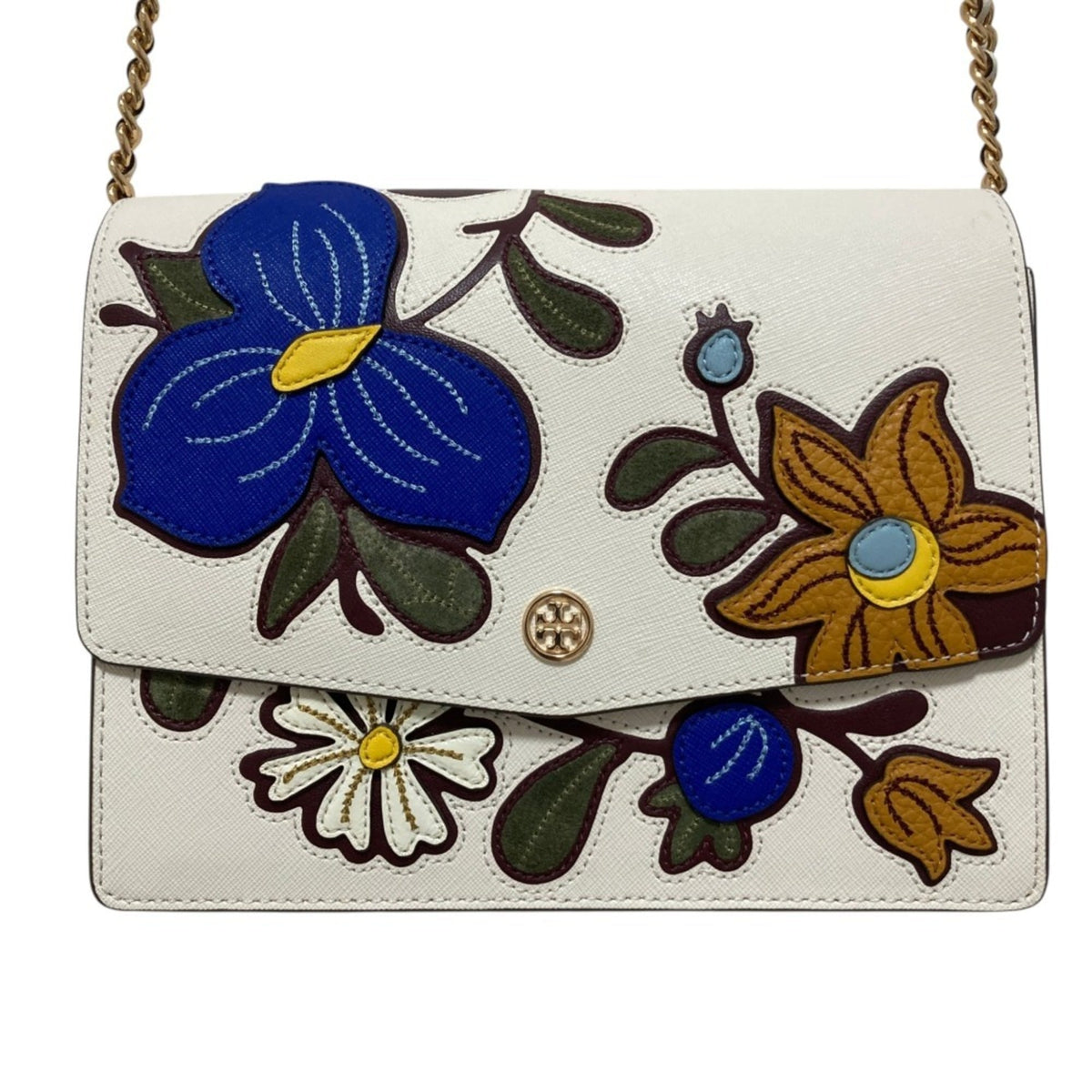 Tory Burch White Shoulder Bag (Pre-Owned)