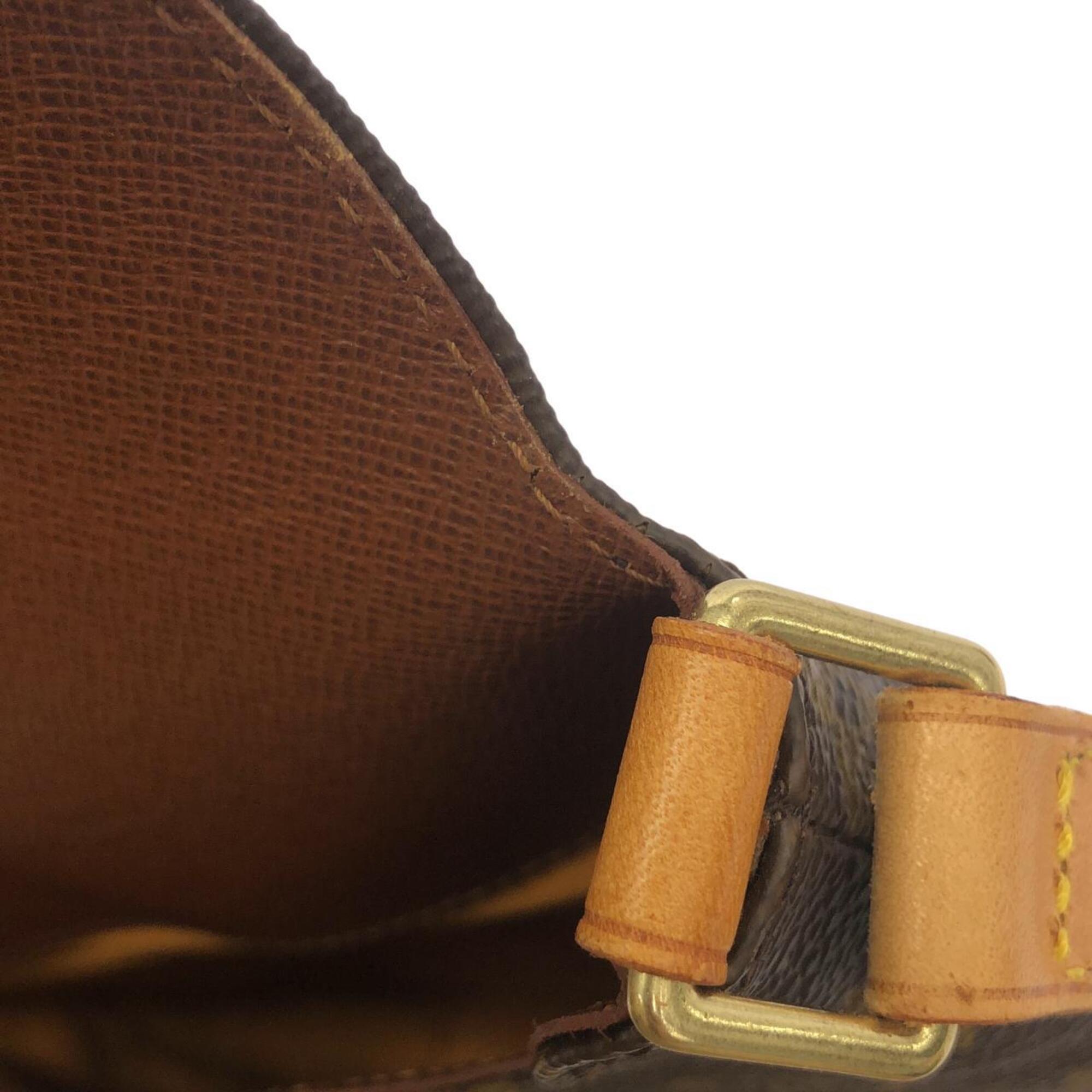 Louis Vuitton Brown Coated Canvas Shoulder Bag (Pre-Owned)