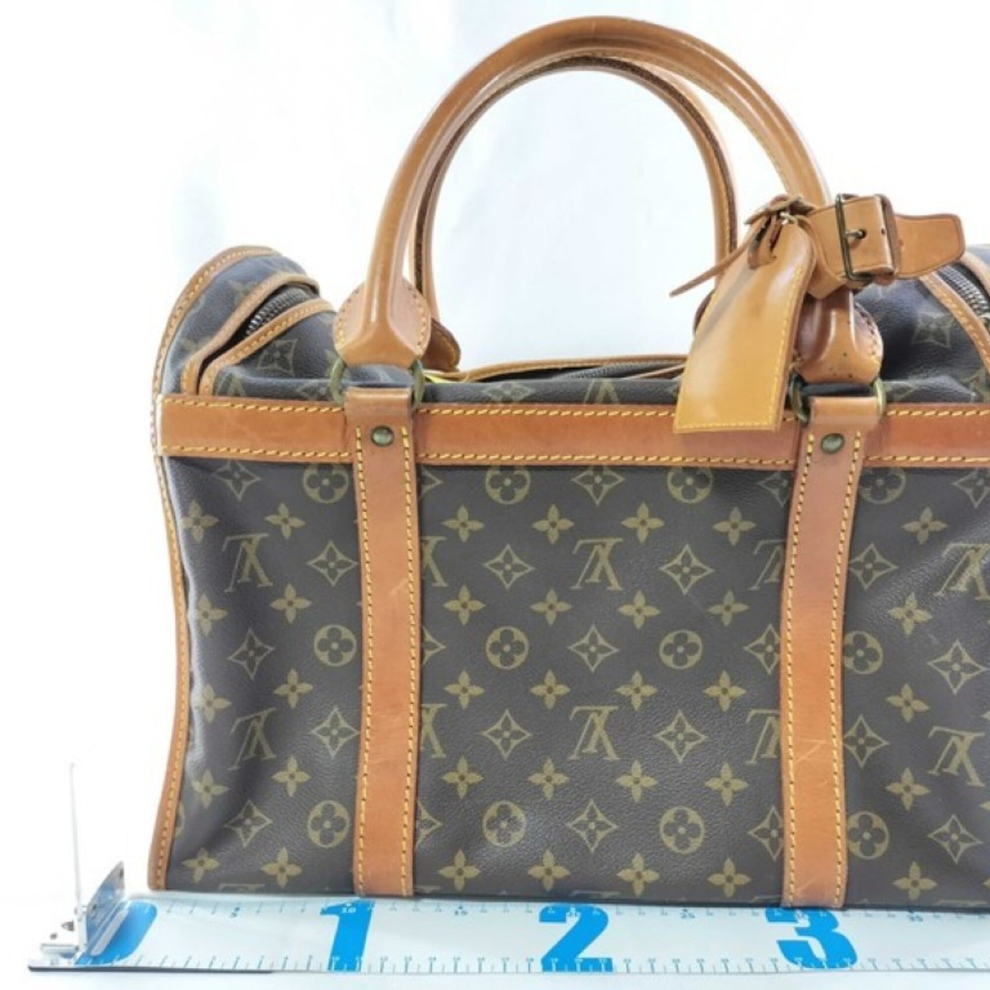 Louis Vuitton Brown Monogram Boston Bag Handbag (Pre-Owned)
