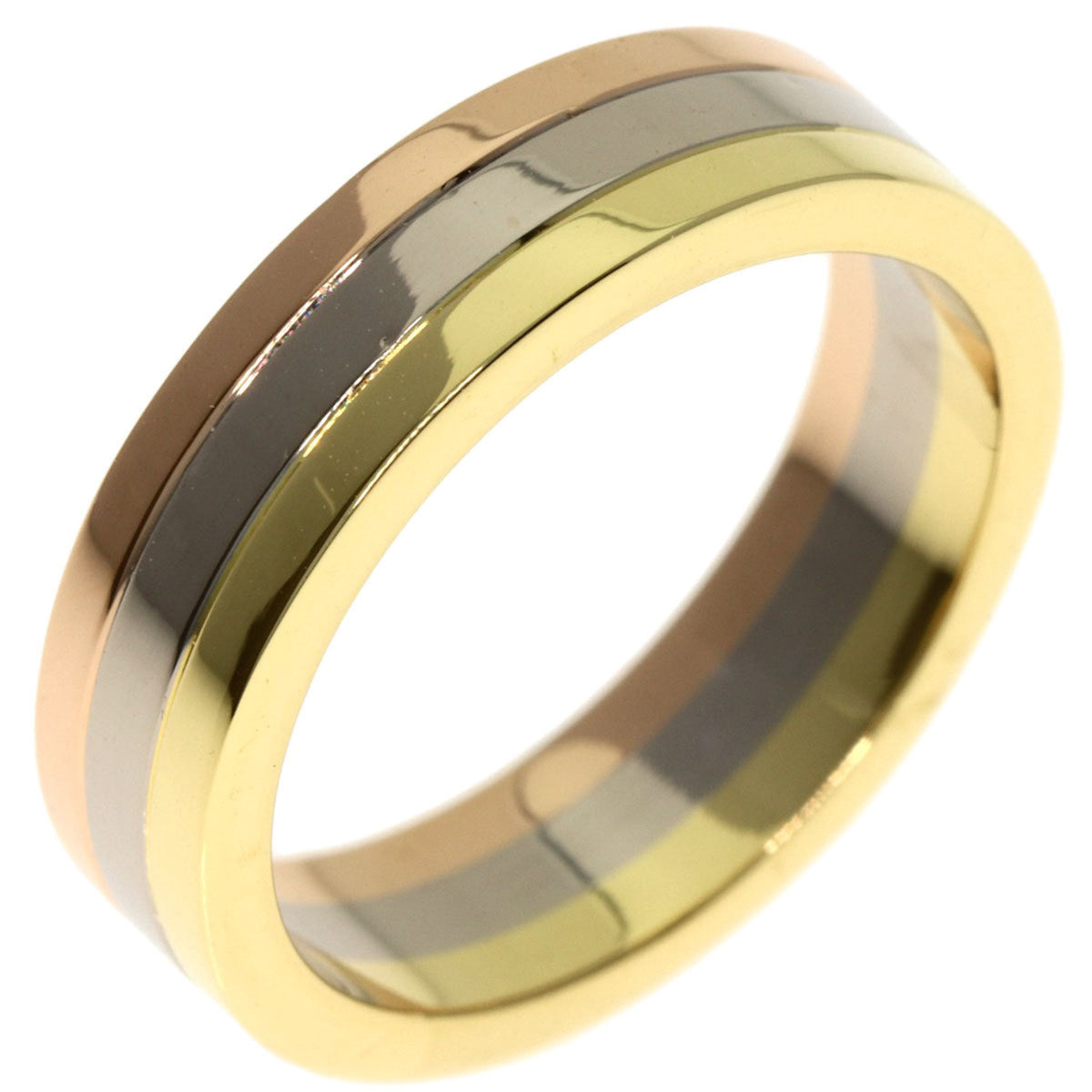 Cartier Yellow Gold (18K) Pink Gold (18K) White Gold (18K) Band Ring (Pre-Owned)