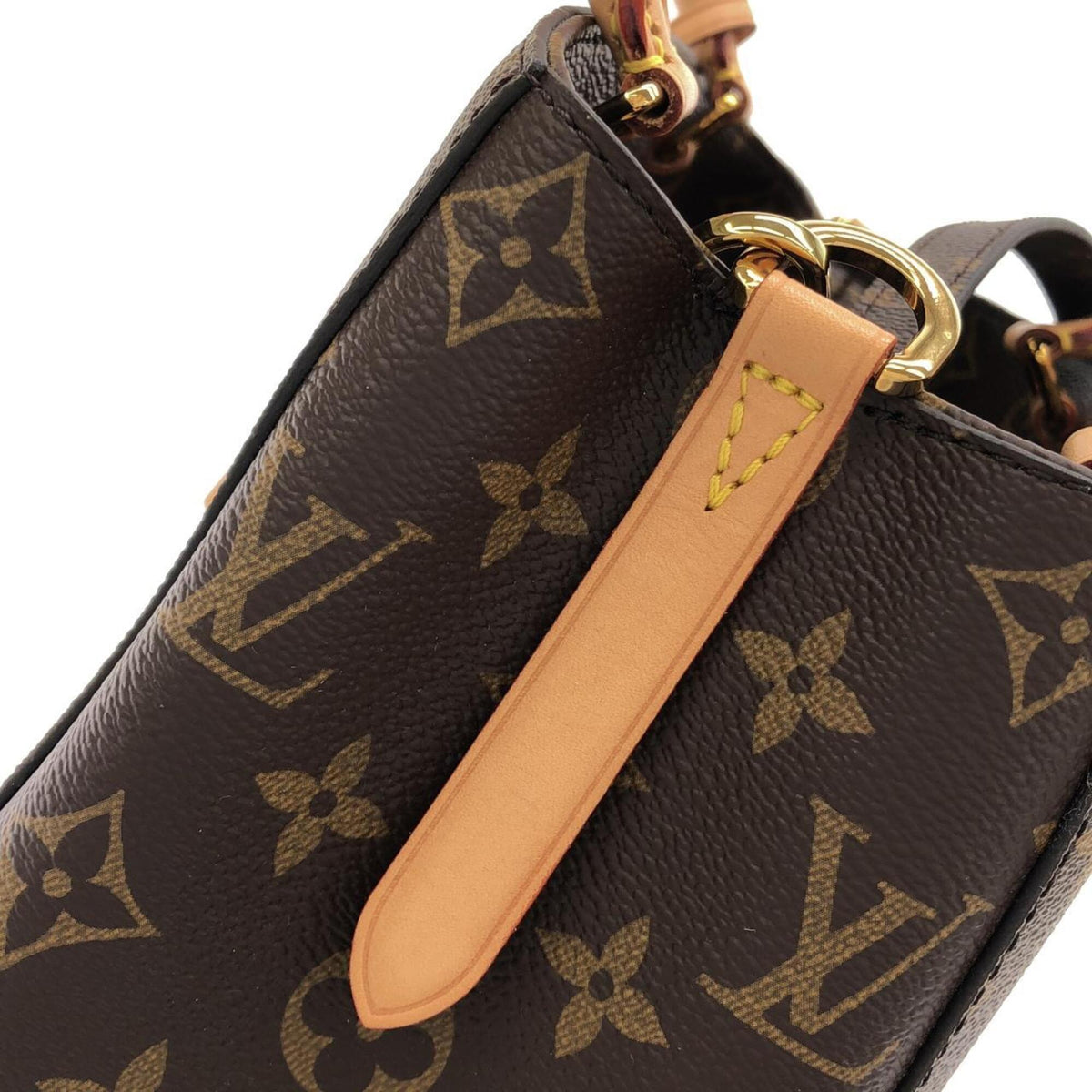 Louis Vuitton Brown Coated Canvas Handbag (Pre-Owned)