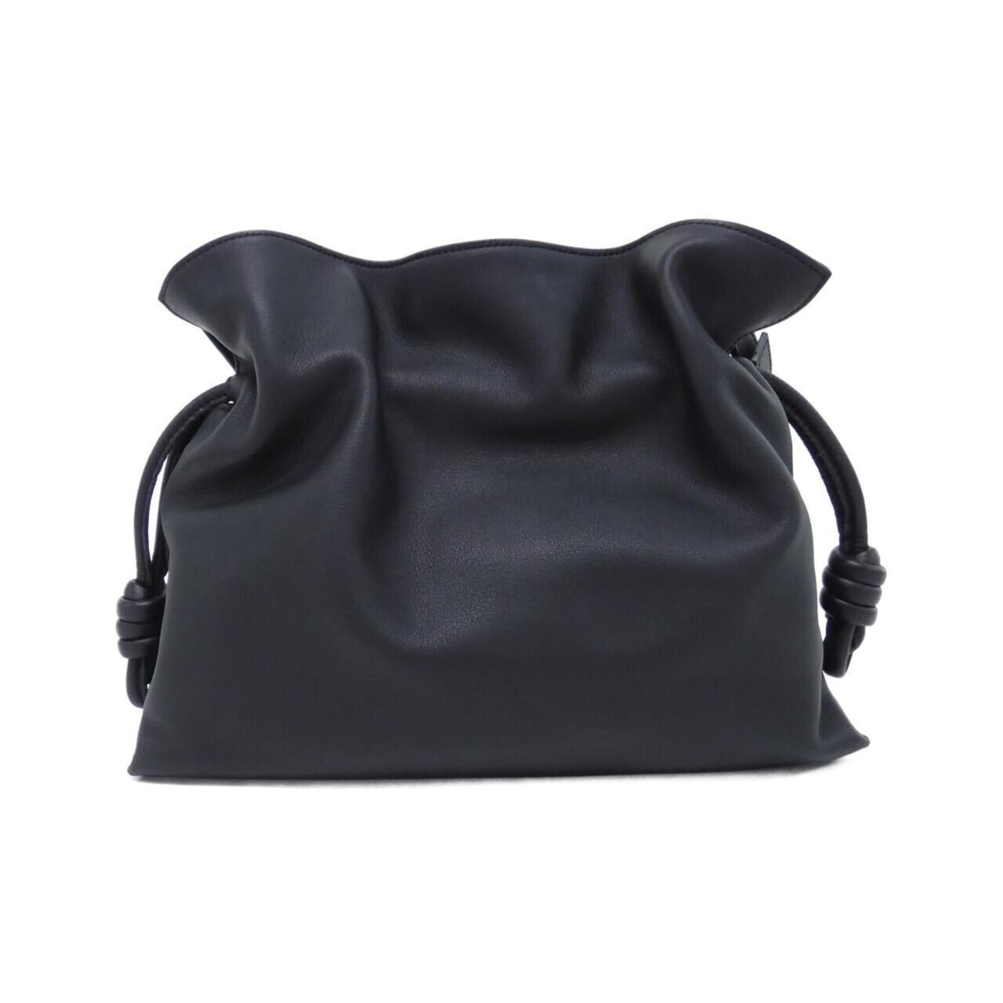 Loewe Black Leather Handbag (Pre-Owned)