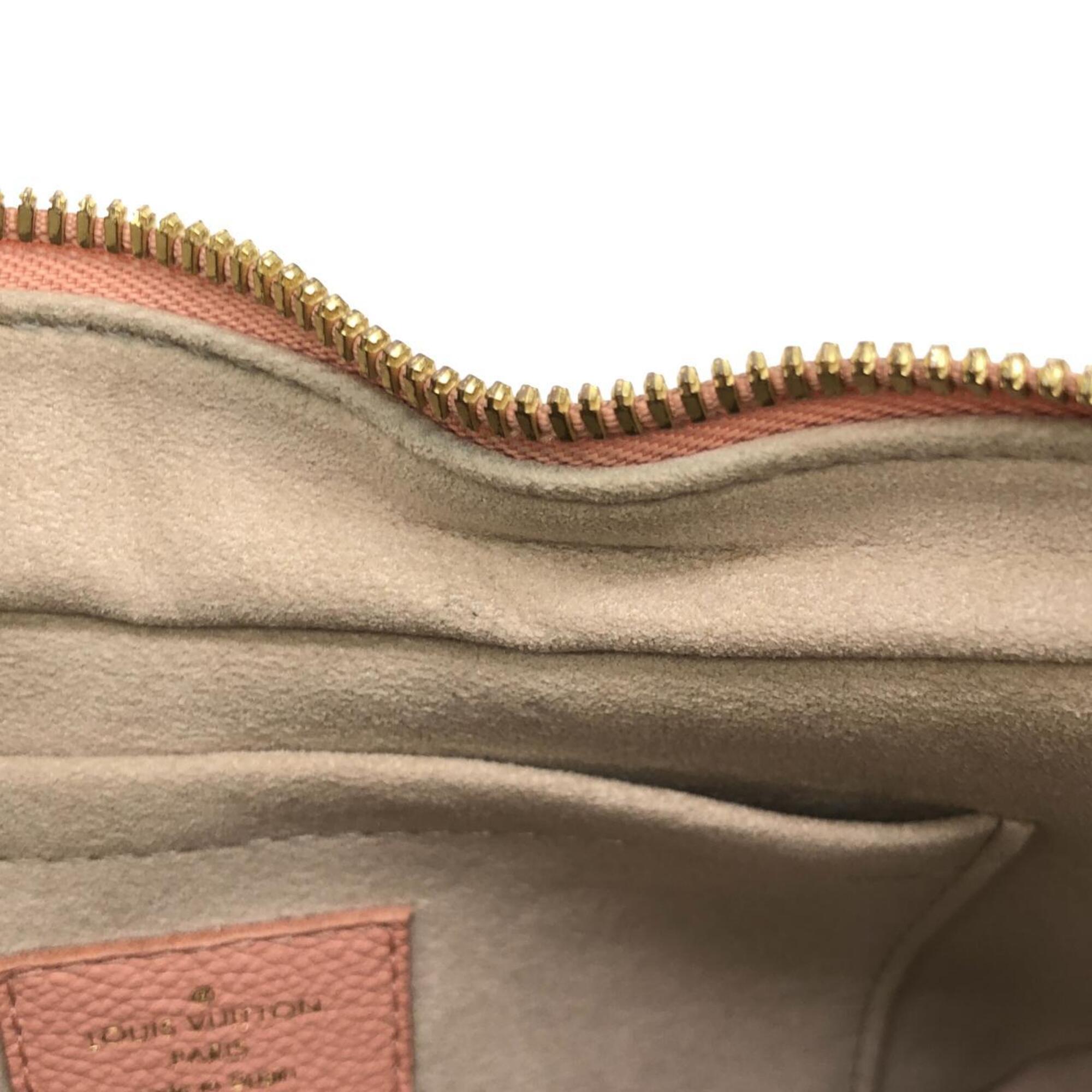 Louis Vuitton Pink Leather Shoulder Bag (Pre-Owned)