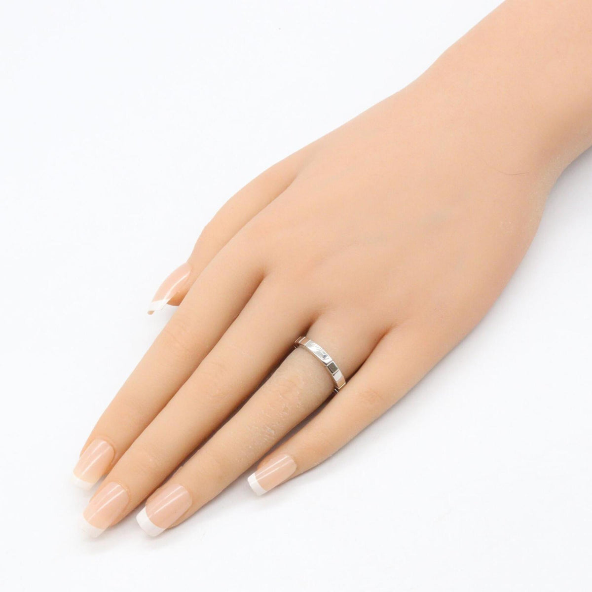 Cartier Silver White Gold (18K) Band Ring (Pre-Owned)