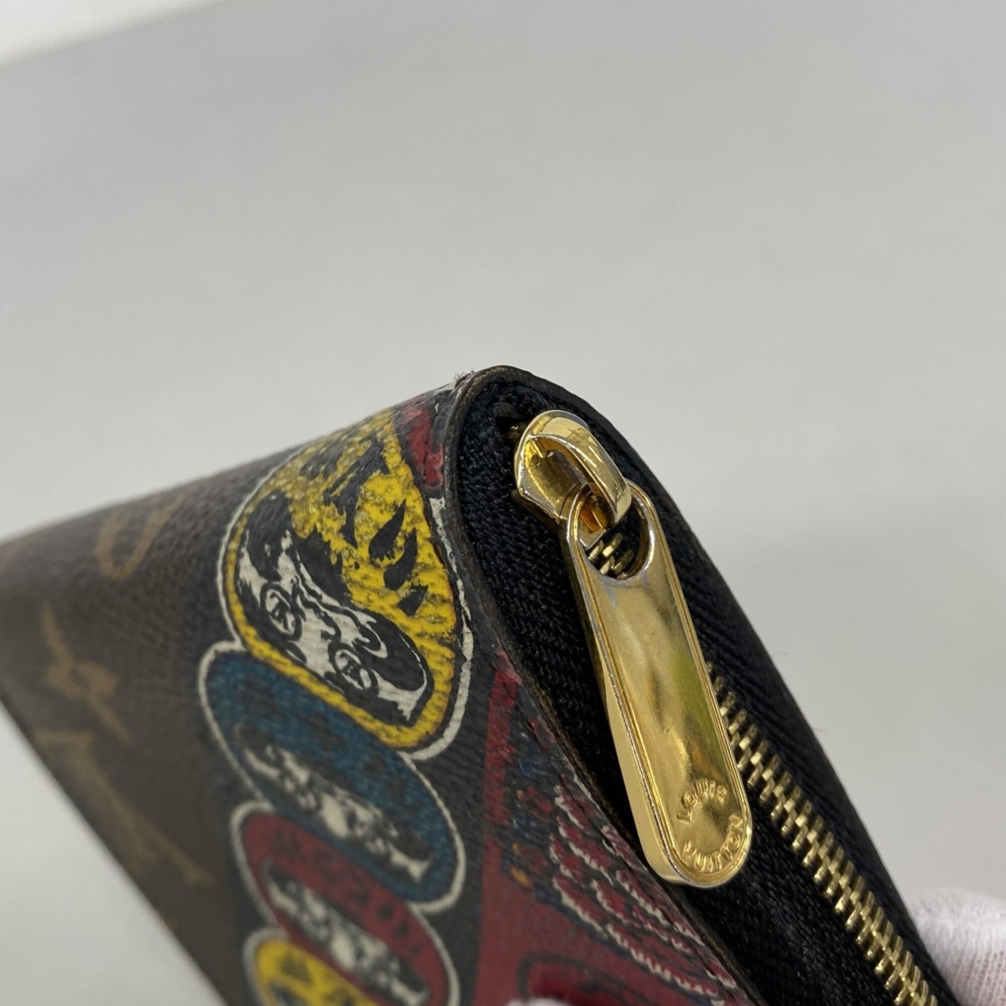 Louis Vuitton Brown Multi-Color Coin Purse/Coin Case (Pre-Owned)