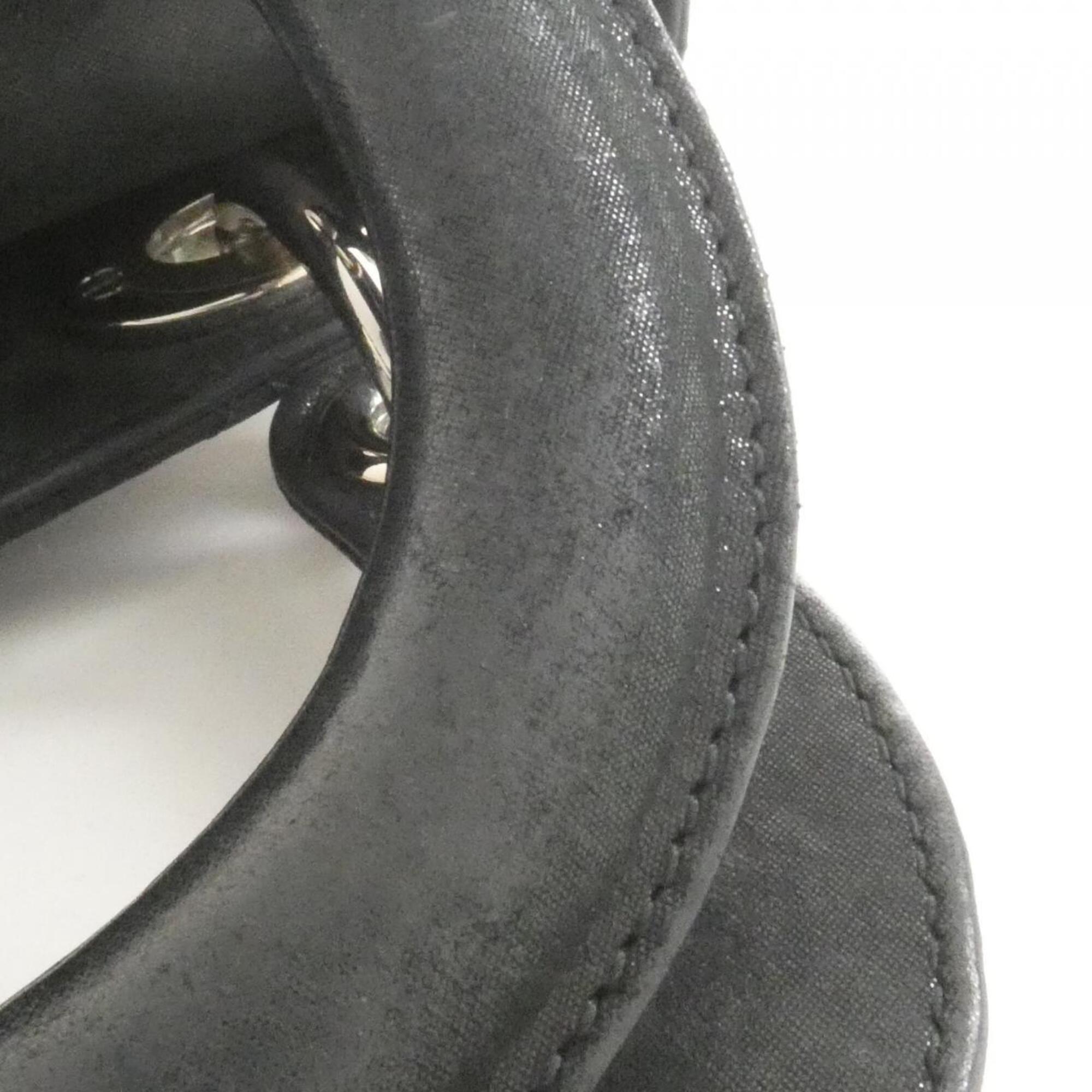 Christian Dior Black Leather Handbag (Pre-Owned)