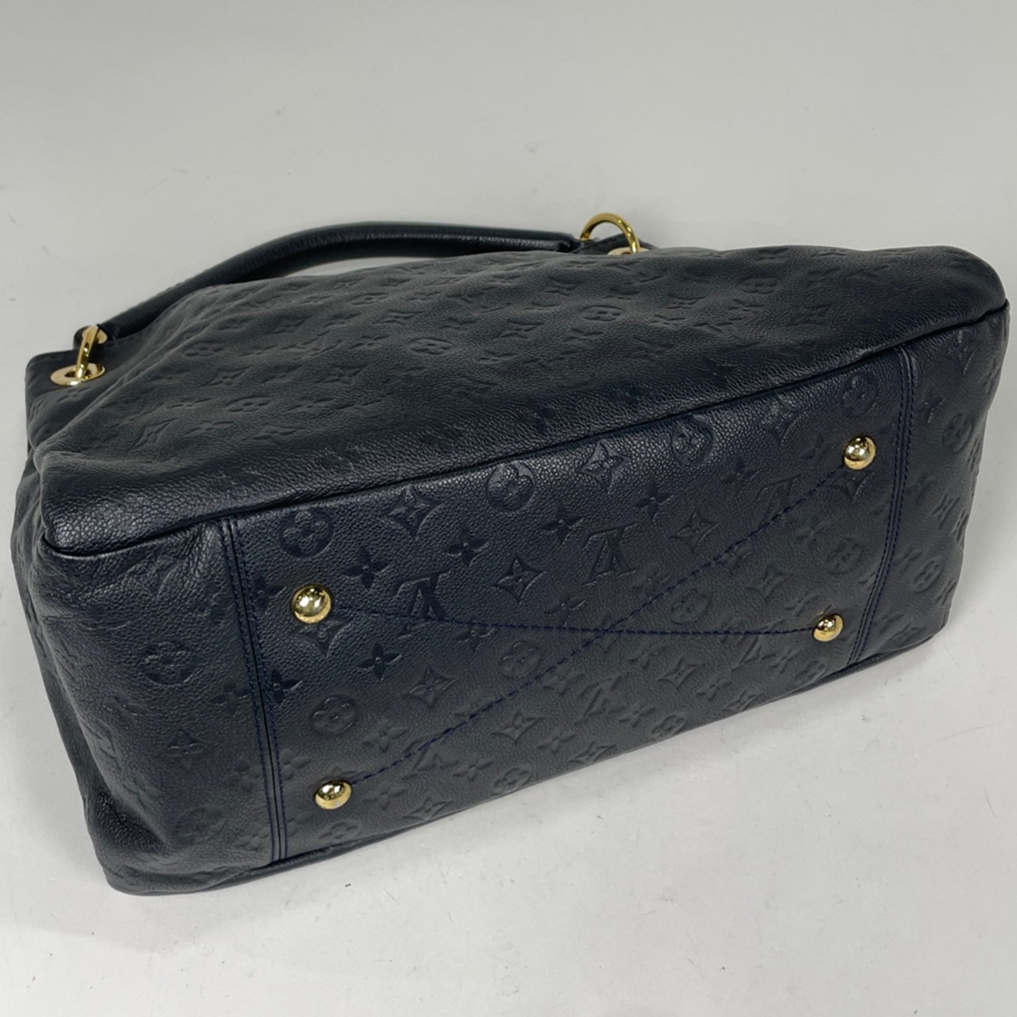 Louis Vuitton Black Noir Monogram Empreinte Shoulder Bag (Pre-Owned)