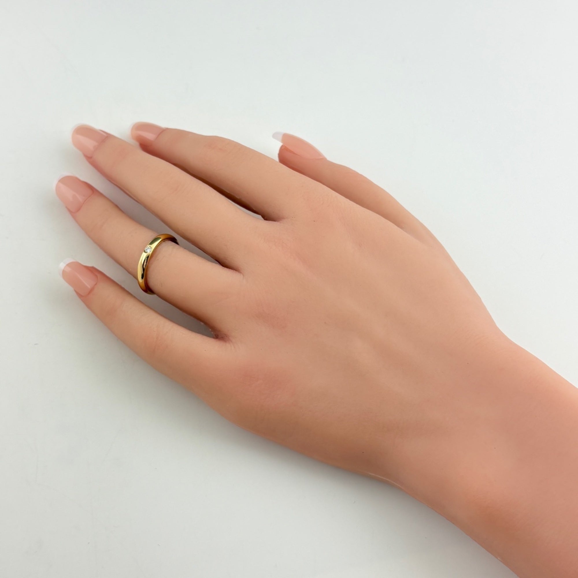 Harry Winston Yellow Gold (18K) Band Ring (Pre-Owned)