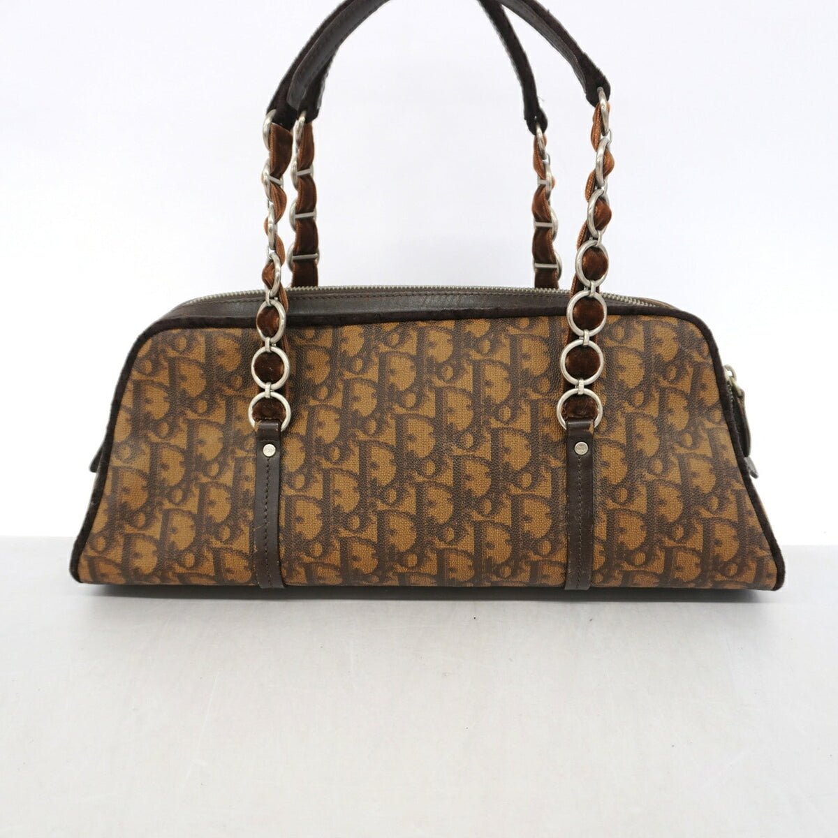 Christian Dior Brown Pvc Handbag (Pre-Owned)
