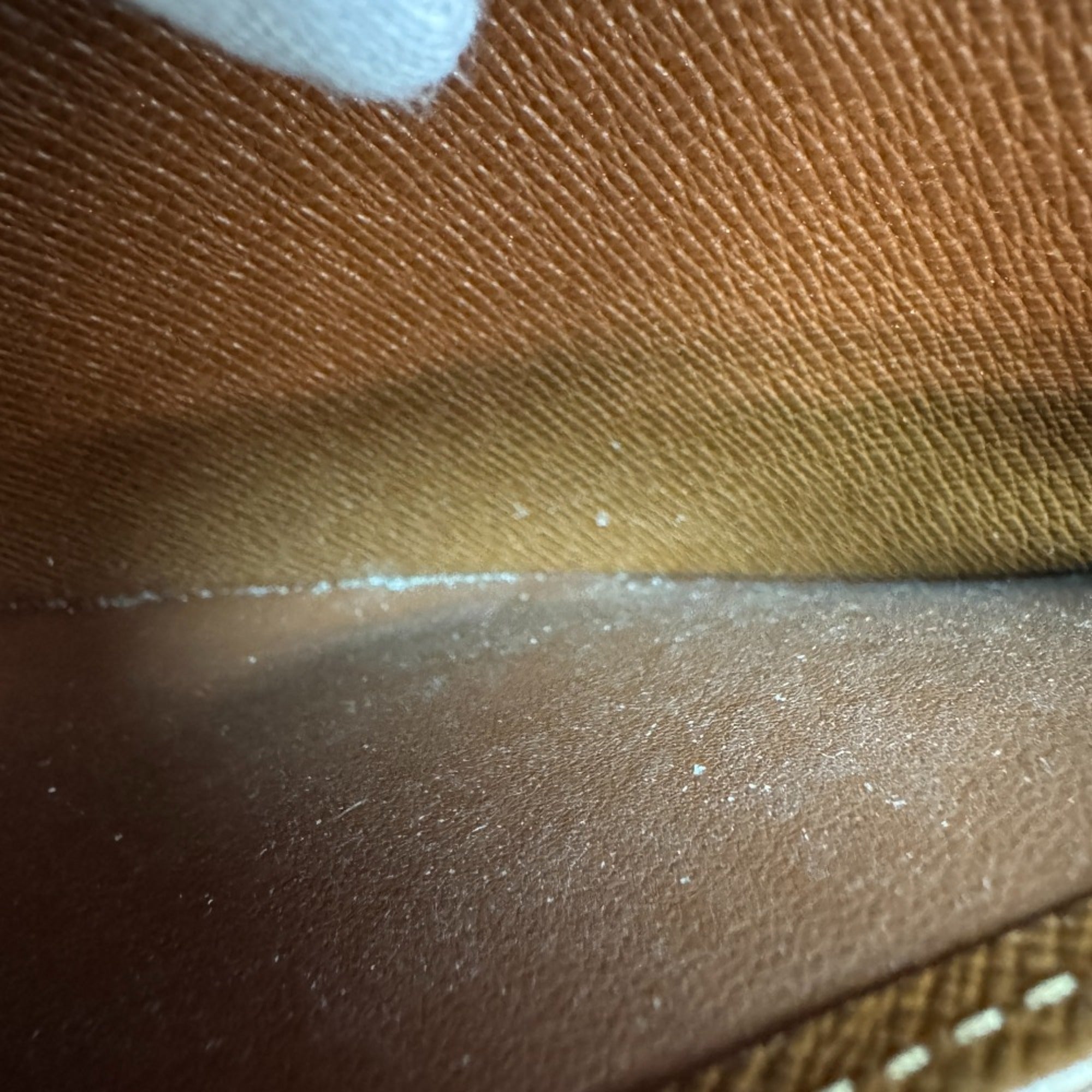 Louis Vuitton Monogram Brown Leather Long Wallet (Bi-Fold) (Pre-Owned)