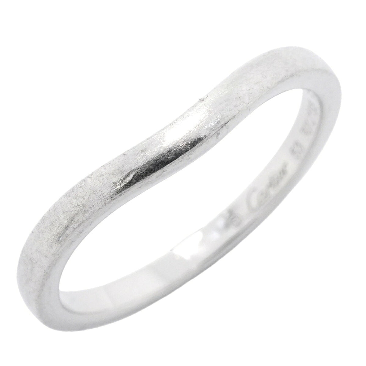 Cartier Platinum 950 Band Ring (Pre-Owned)