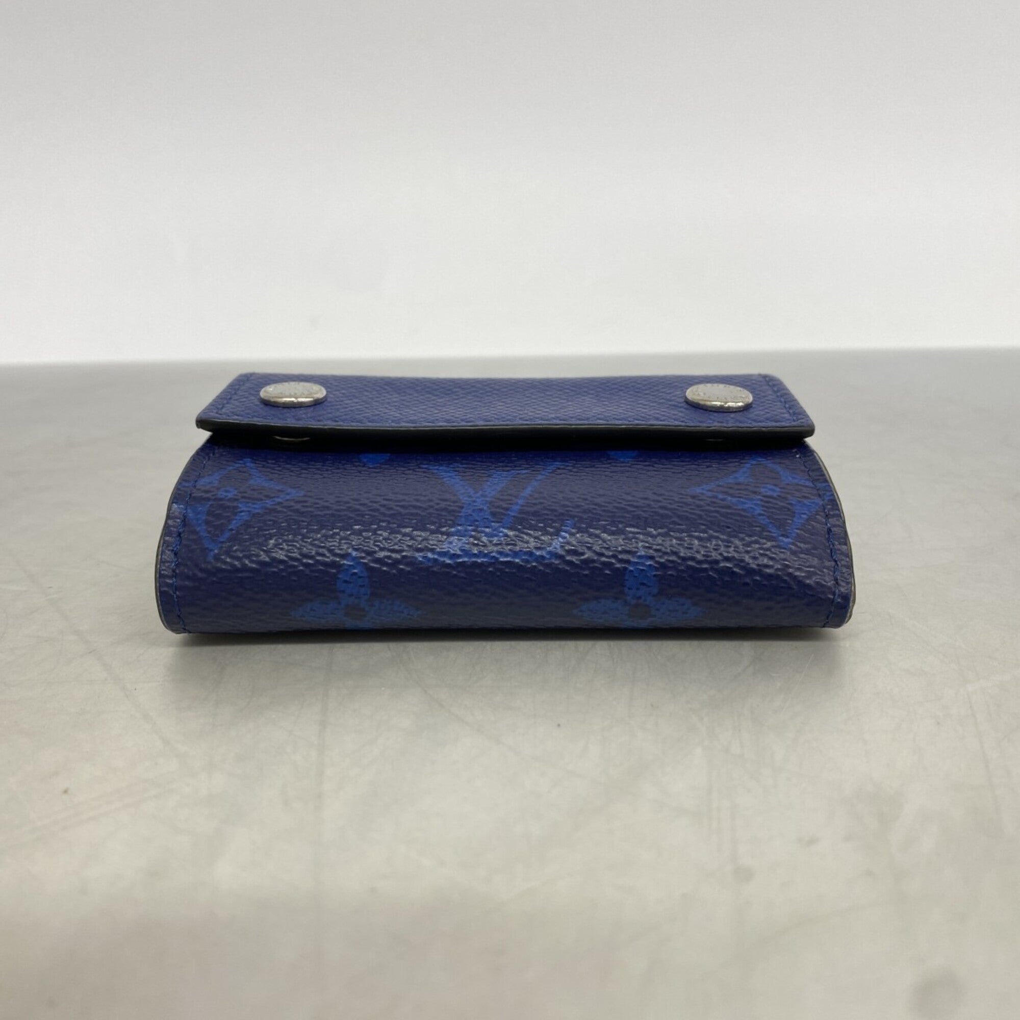 Louis Vuitton Blue Long Wallet (Tri-Fold) (Pre-Owned)