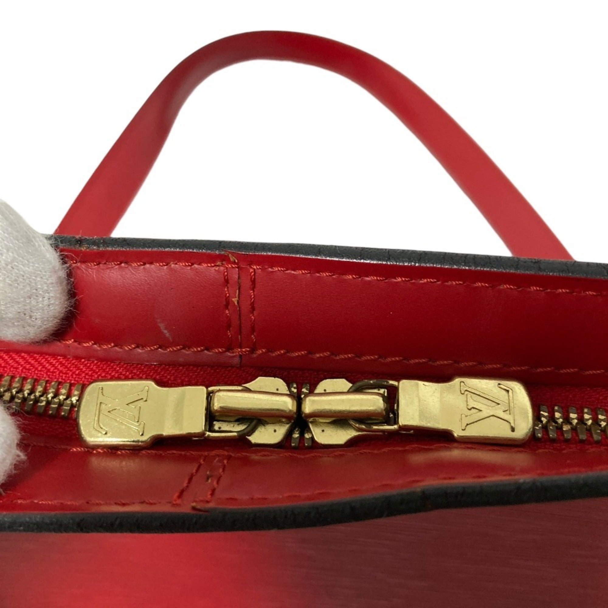 Louis Vuitton Epi Red Color Epi Leather Tote Bag (Pre-Owned)