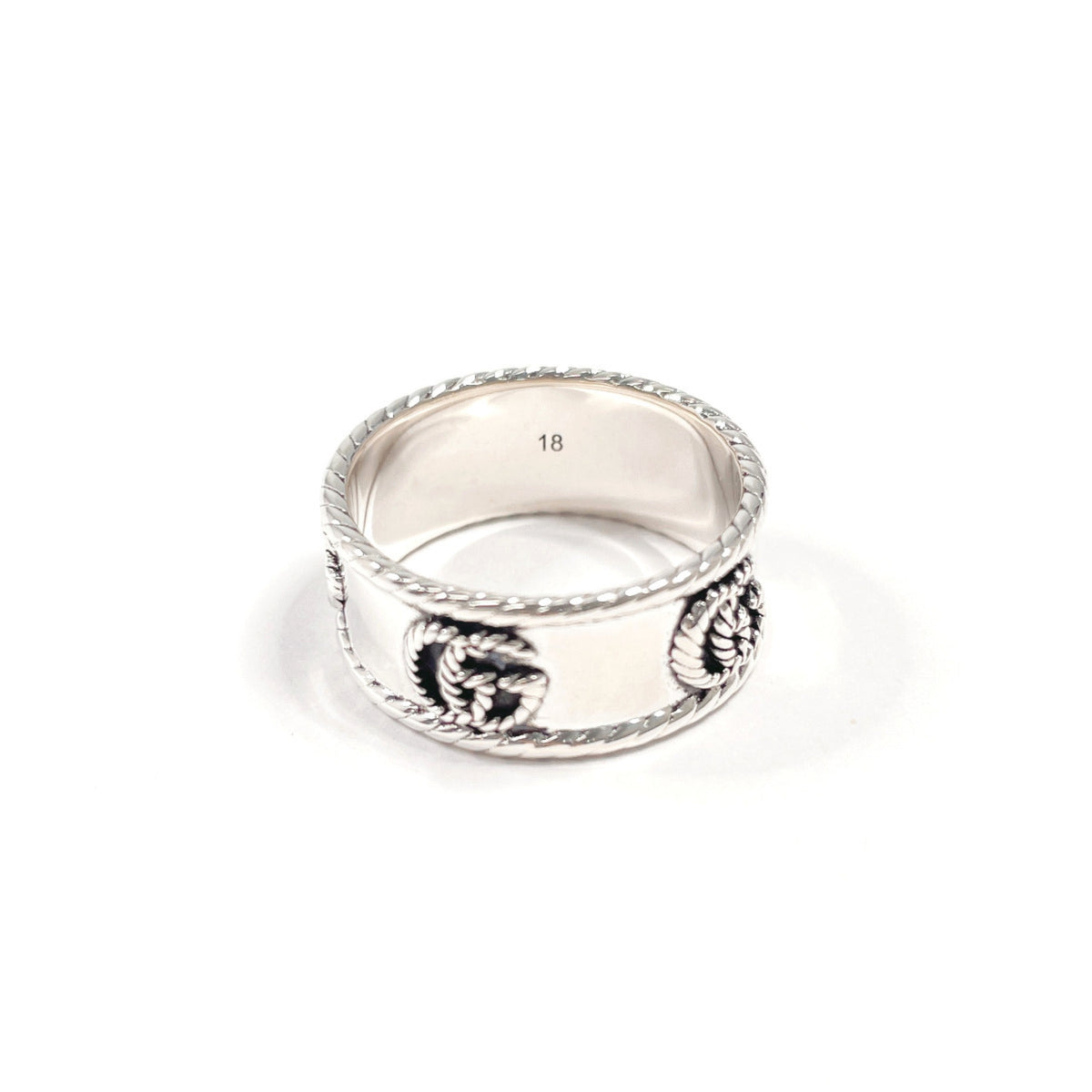 Gucci Silver Silver 925 Band Ring (Pre-Owned)