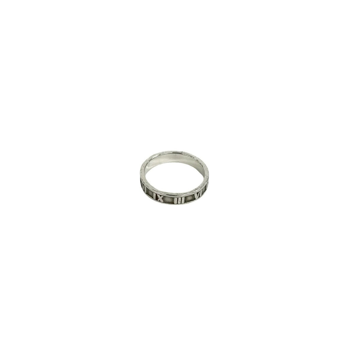 Tiffany Silver Silver 925 Band Ring (Pre-Owned)