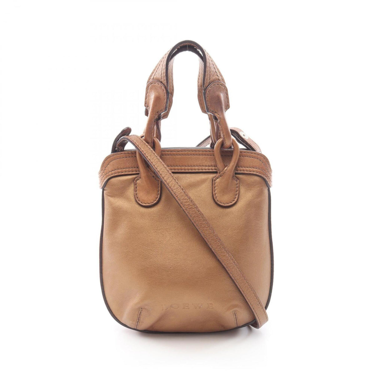 Loewe Brown Leather Handbag (Pre-Owned)