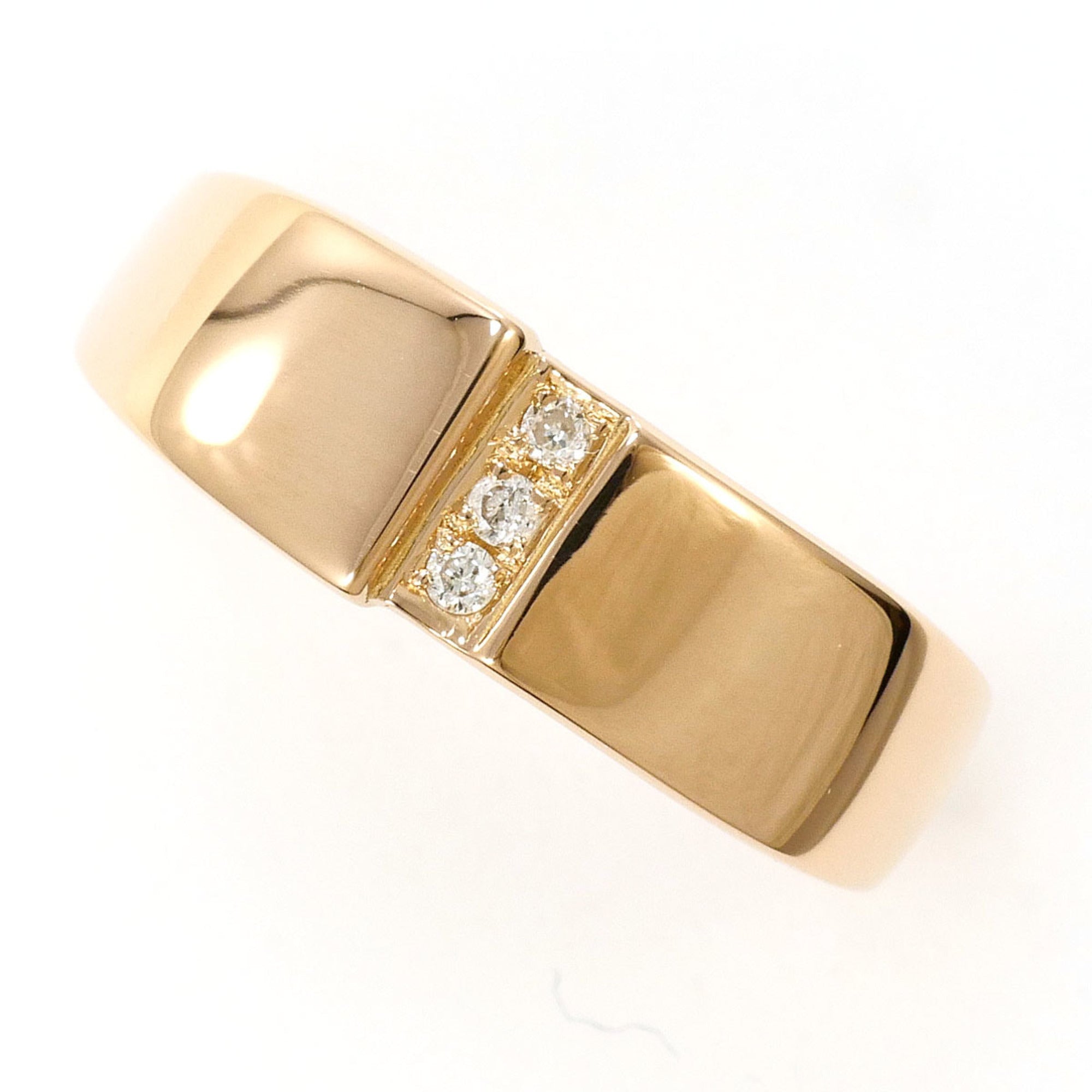 Unbranded Pink Gold Pink Gold (18K) Band Ring (Pre-Owned)