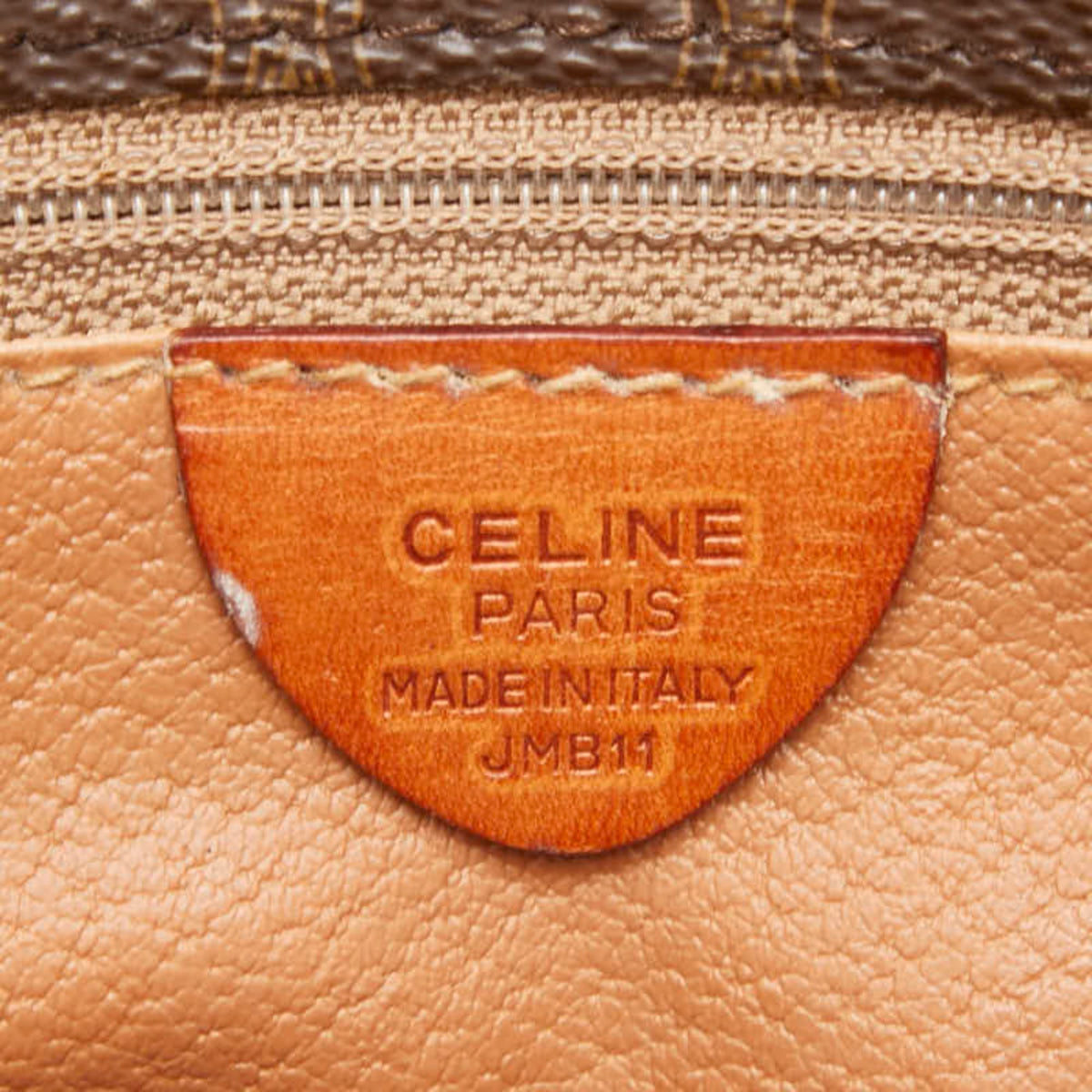Celine Brown Pvc Leather Shoulder Bag (Pre-Owned)