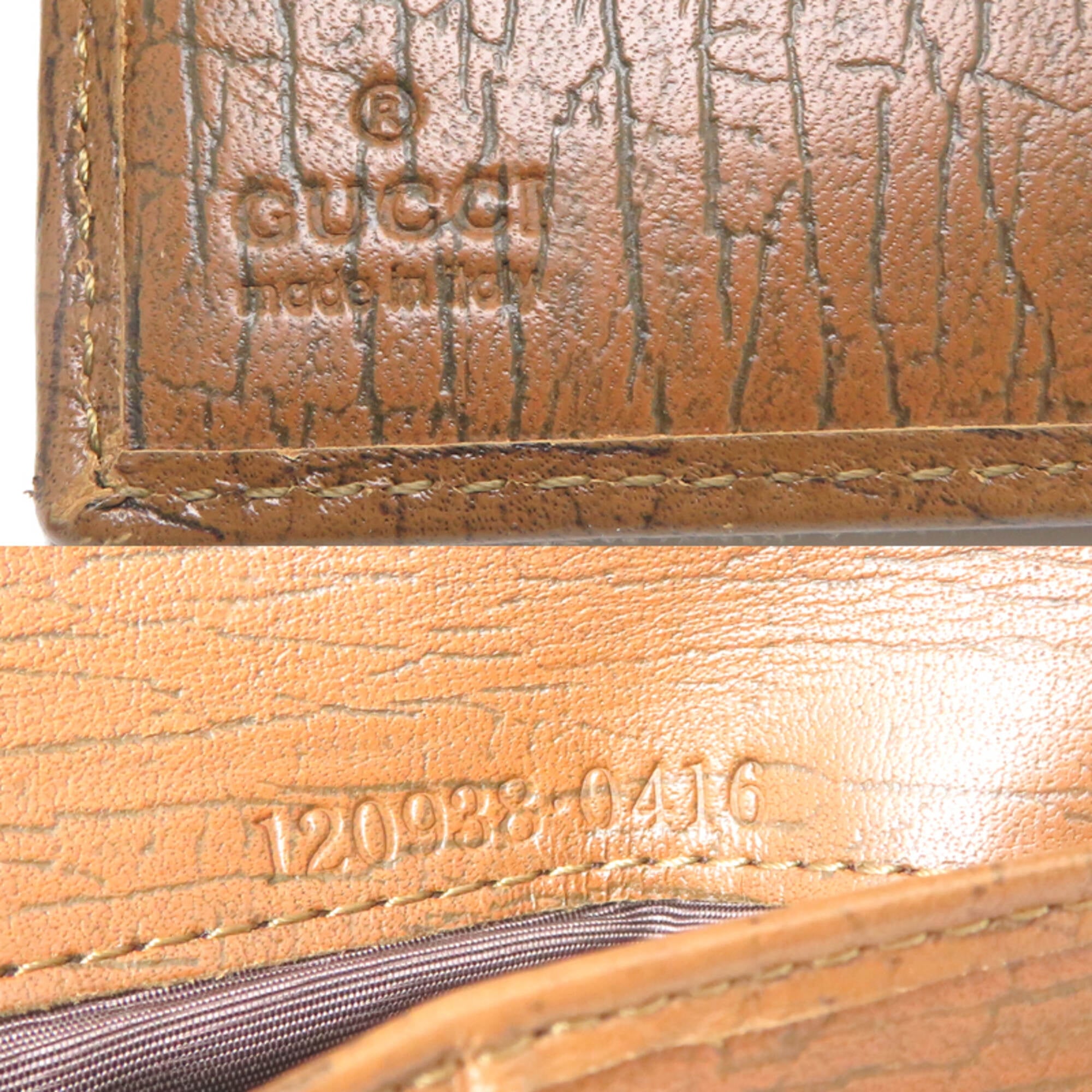 Gucci Brown Gg Canvas Wallet (Bi-Fold) (Pre-Owned)