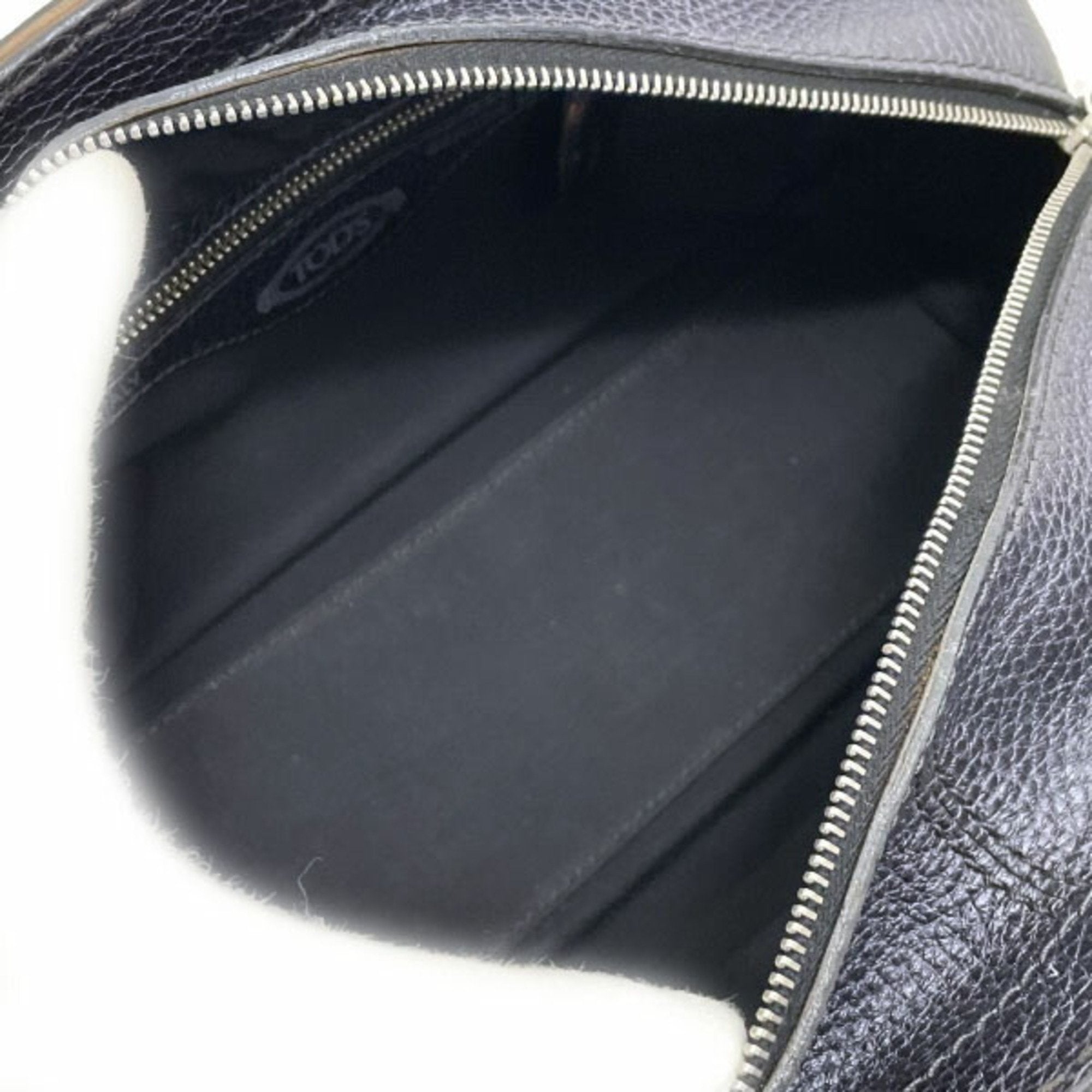 Tod's Leather Handbag Tote Bag (Pre-Owned)