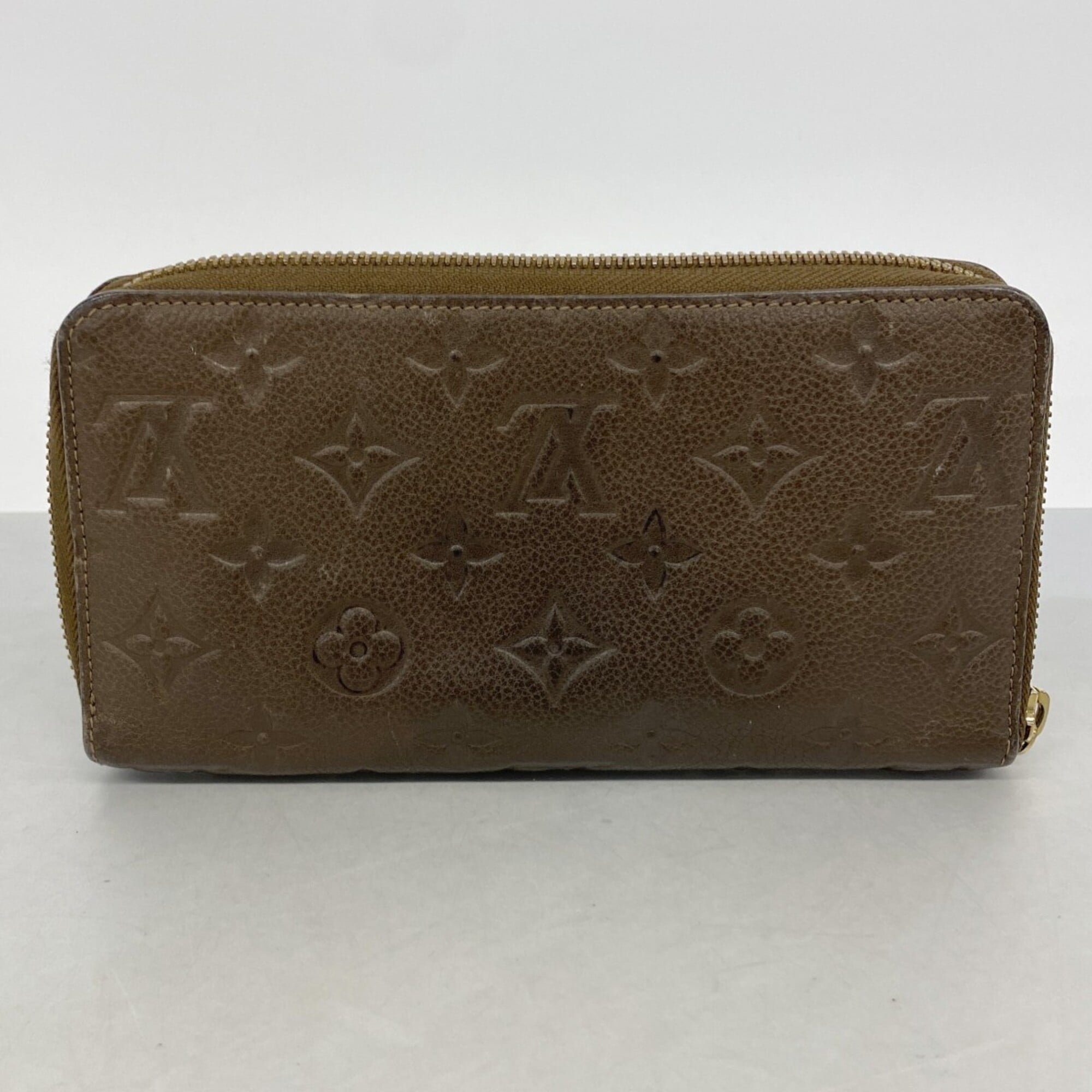 Louis Vuitton Brown Long Wallet (Bi-Fold) (Pre-Owned)