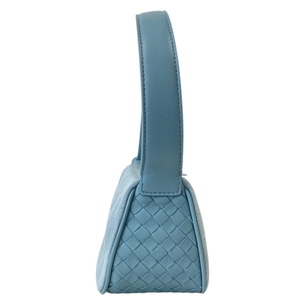 Bottega Veneta Blue Shoulder Bag (Pre-Owned)