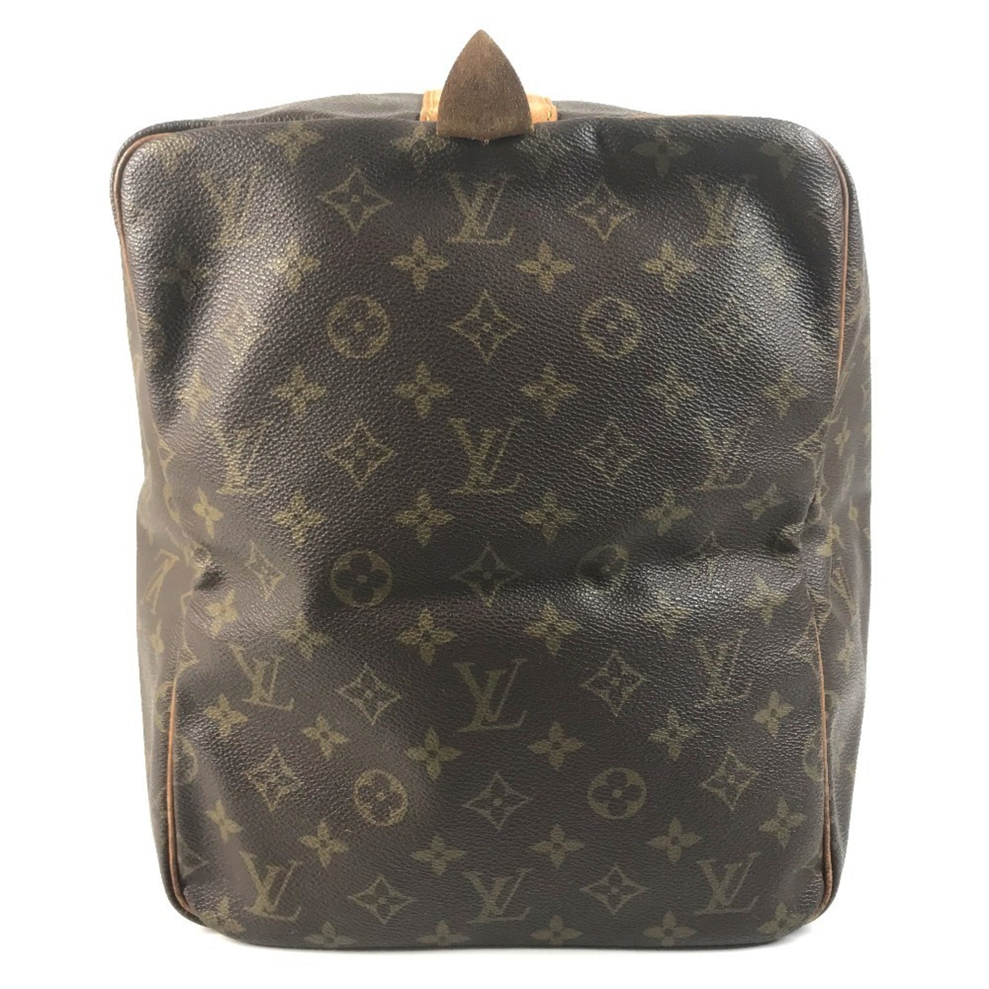 Louis Vuitton Brown Galle Monogram Boston Bag Handbag (Pre-Owned)