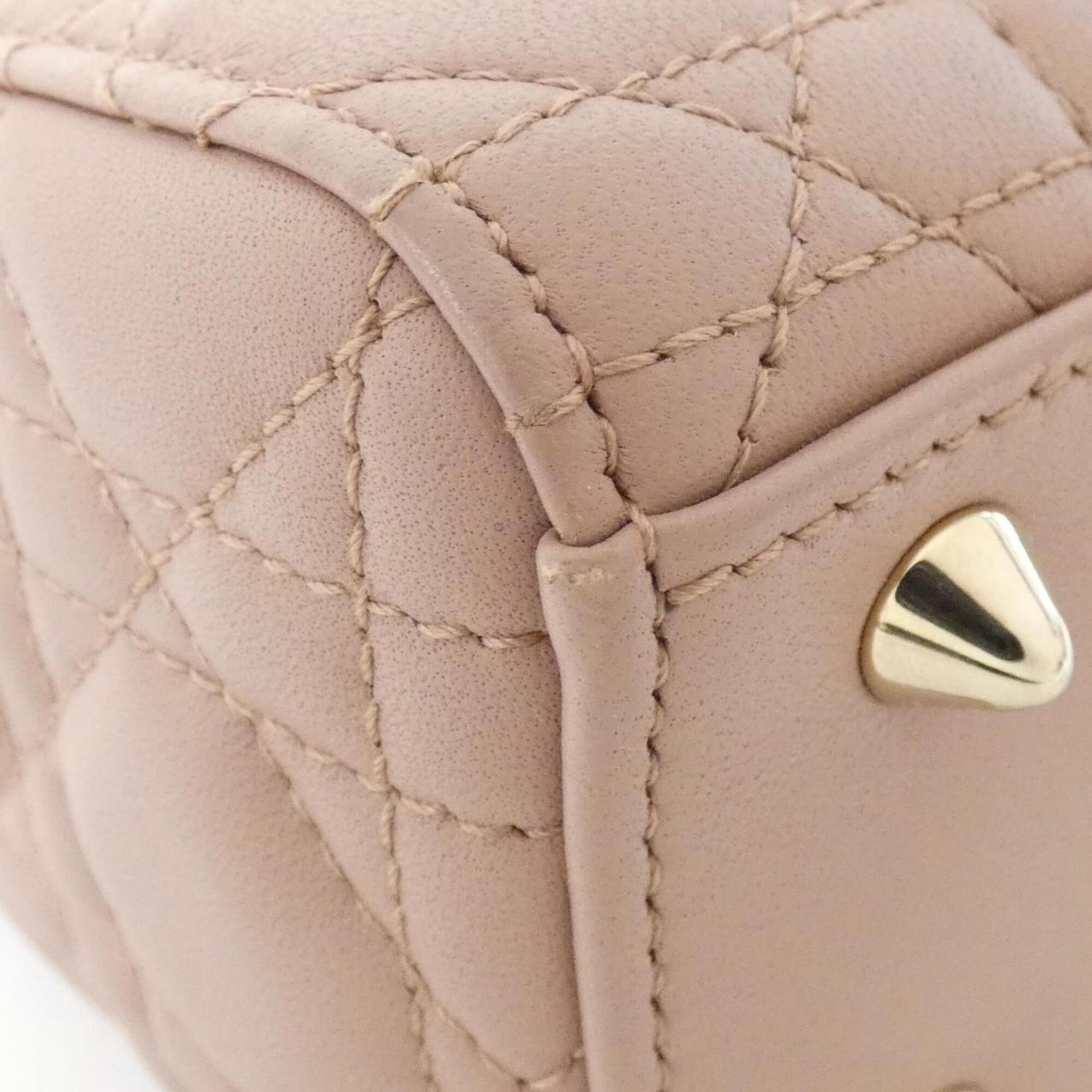 Christian Dior Pink Leather Handbag (Pre-Owned)