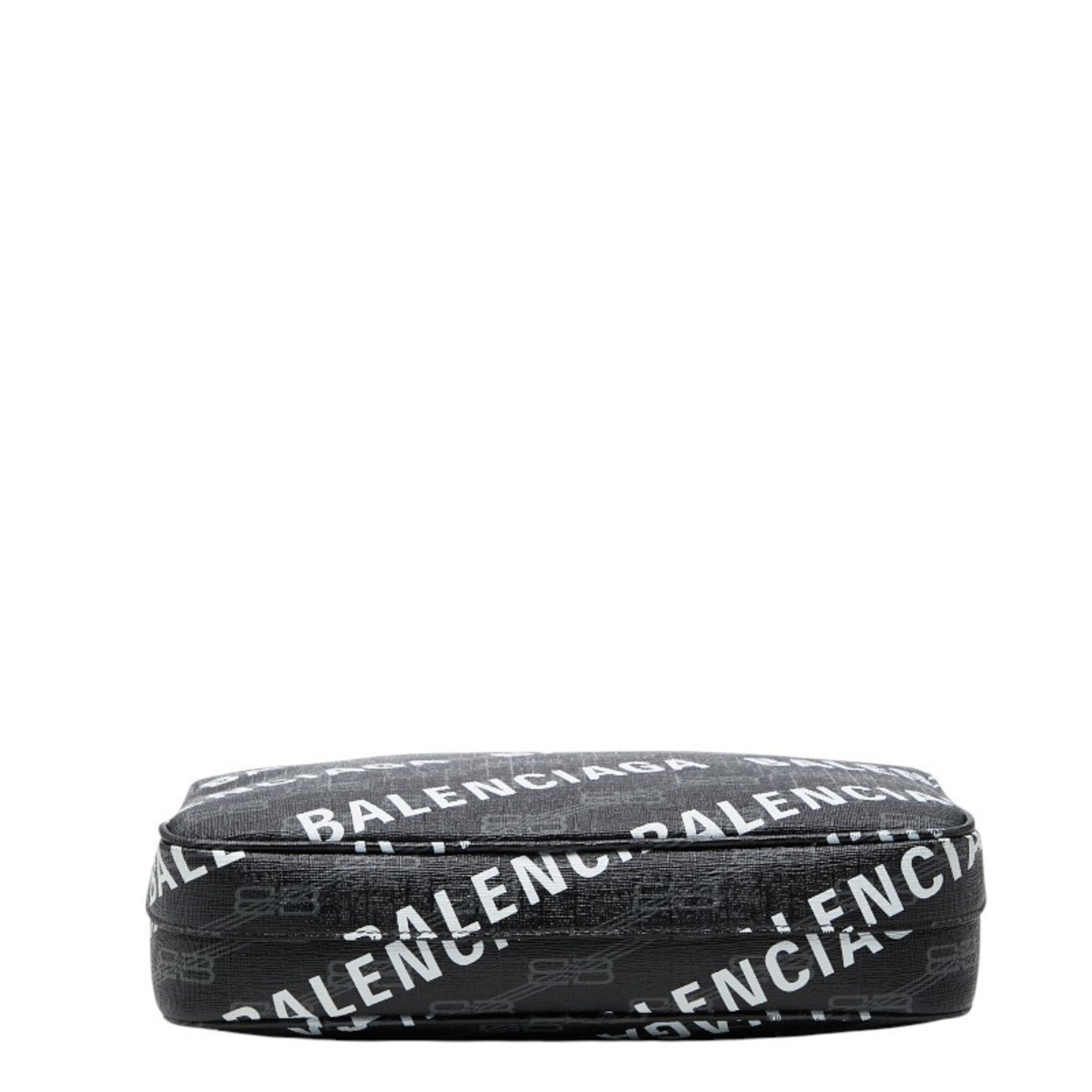 Balenciaga Black Pvc Shoulder Bag (Pre-Owned)