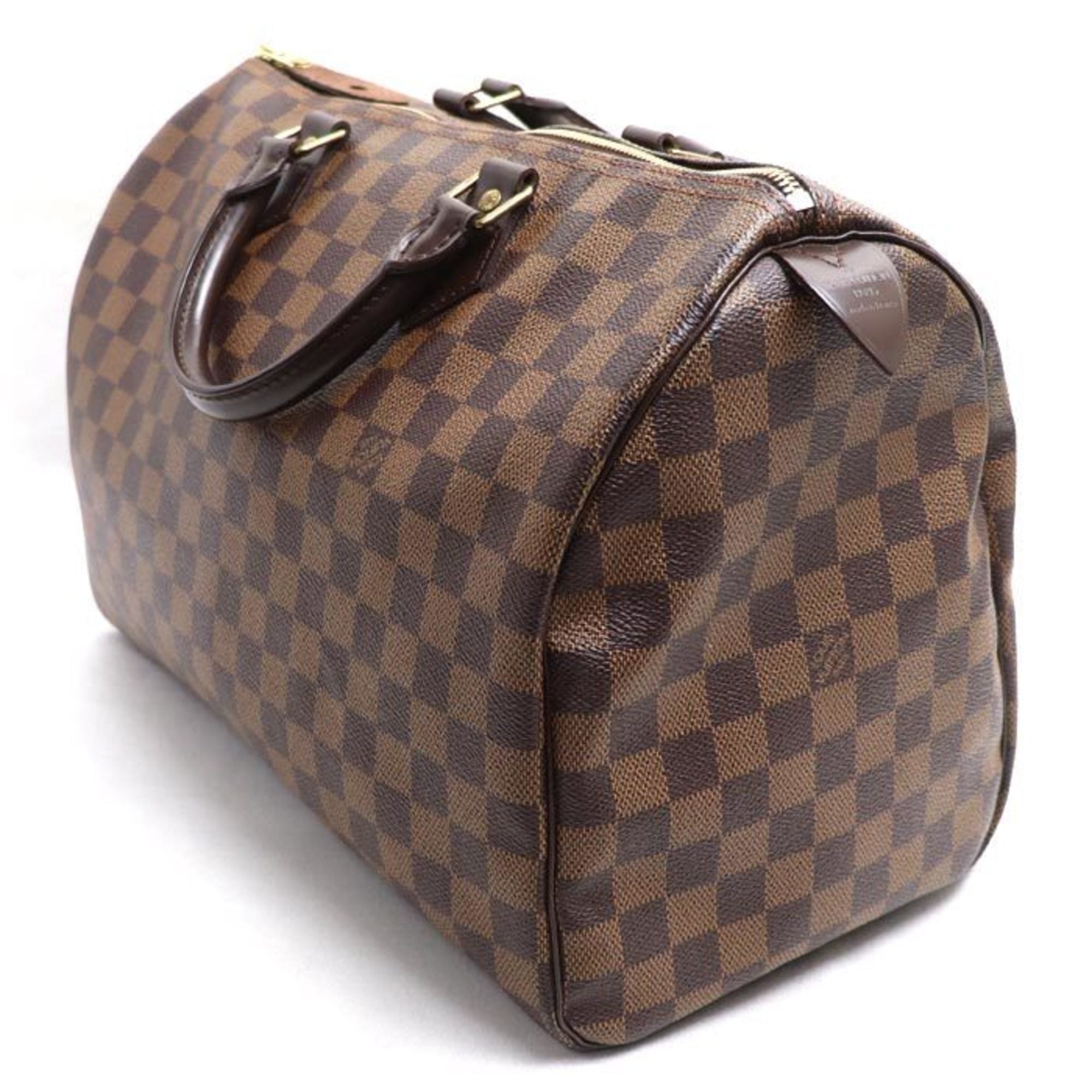 Louis Vuitton Brown Damier Canvas Damier Canvas Boston Bag (Pre-Owned)