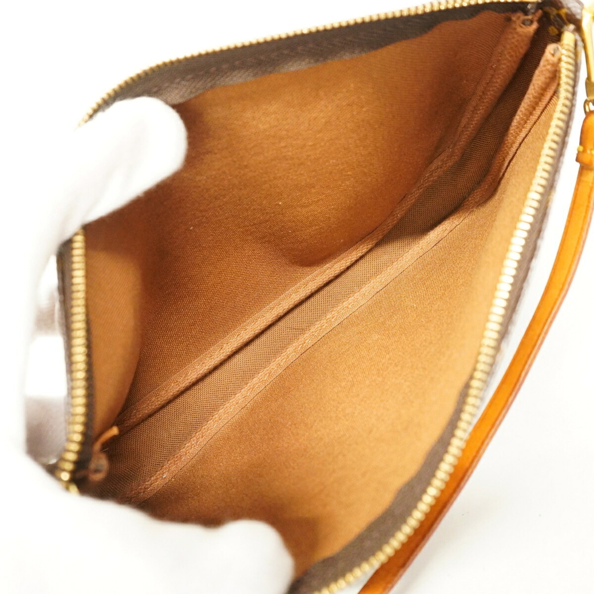 Louis Vuitton Brown Pouch (Pre-Owned)