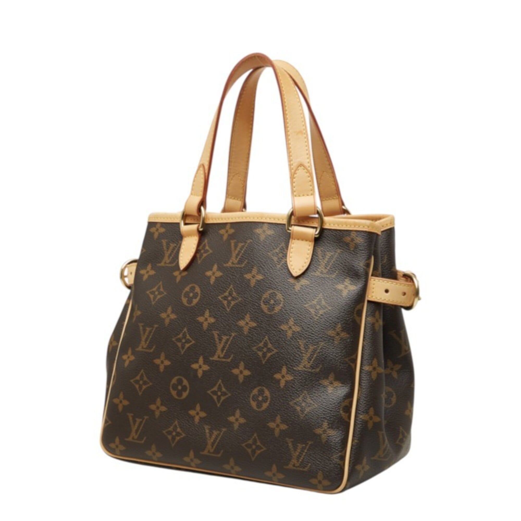 Louis Vuitton Brown Pvc Leather Handbag (Pre-Owned)