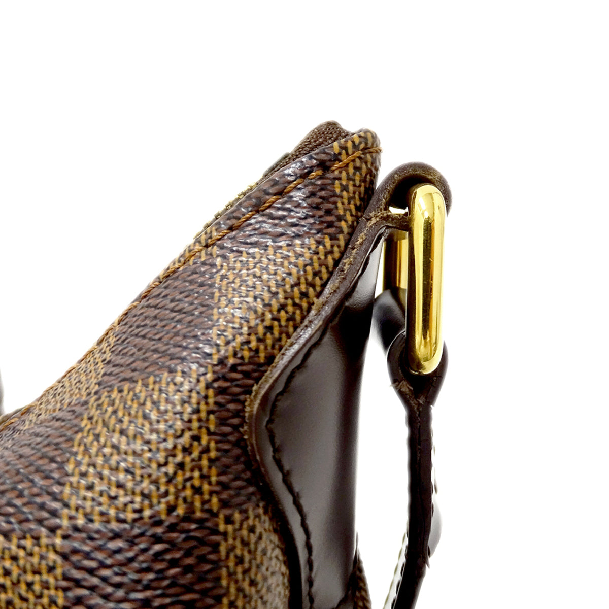Louis Vuitton Damier Damier Canvas Ebene Damier Canvas Shoulder Bag (Pre-Owned)